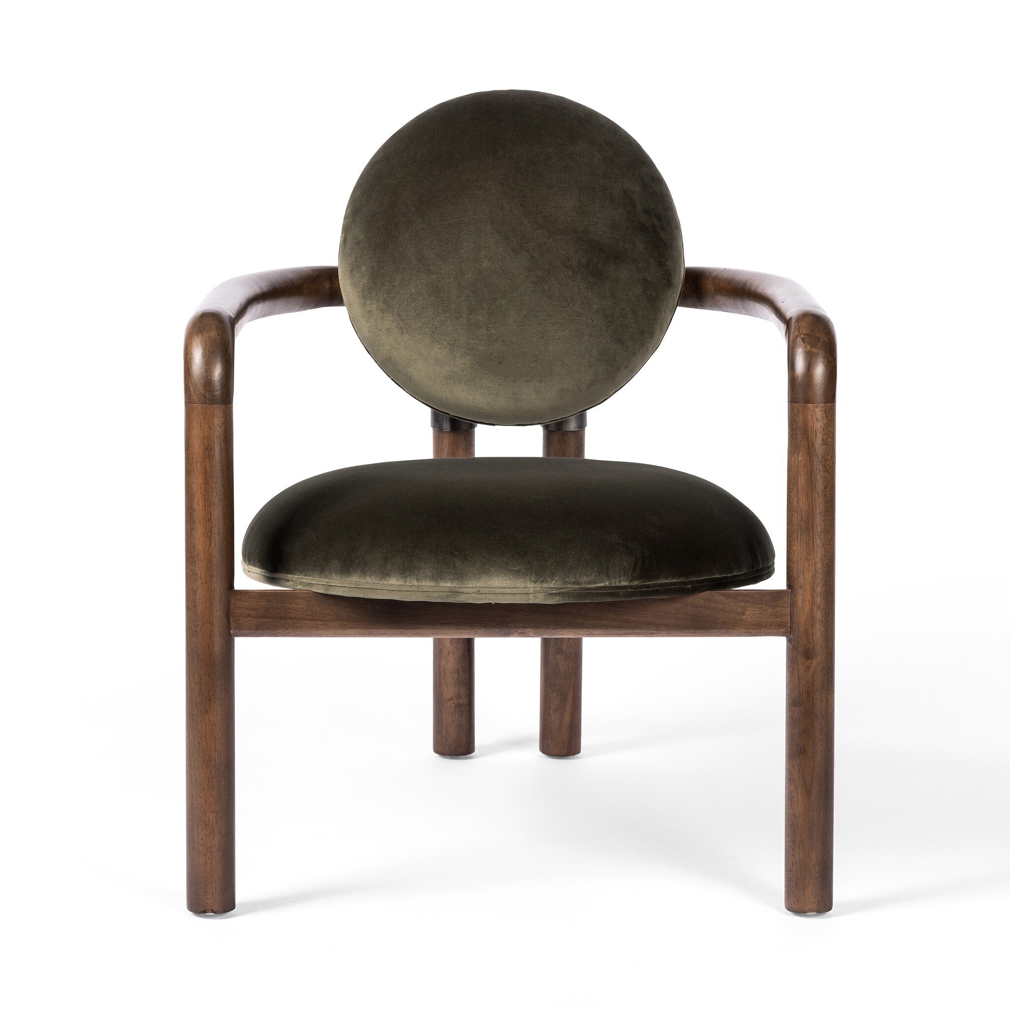 Four Hands Furniture Bria Chair-Surrey Olive 225440-009