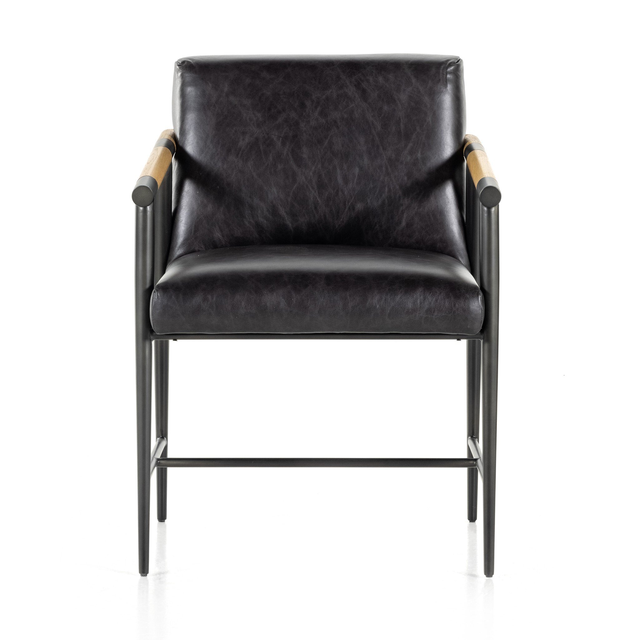 Four Hands Furniture Rowen Dining Chair-Sonoma Black 226223-002