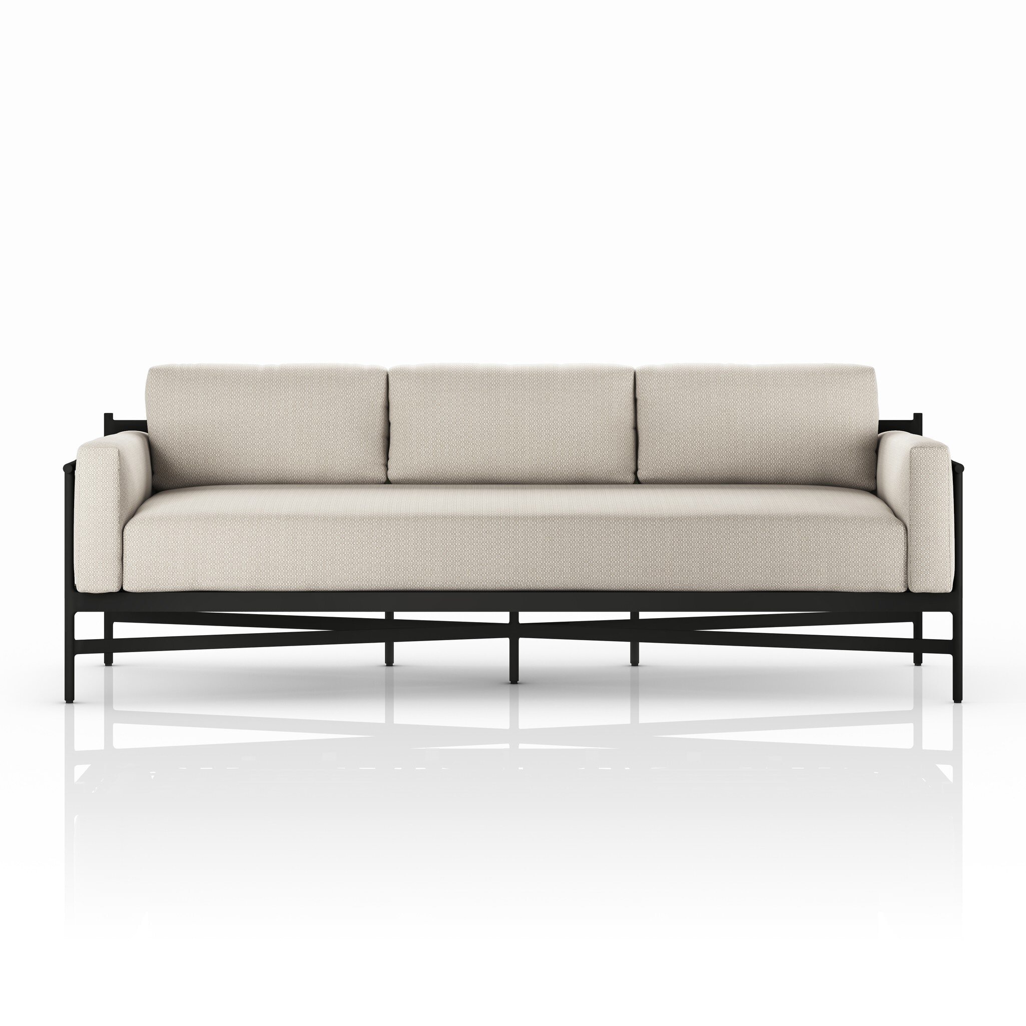 Four Hands Furniture Hearst Outdoor Sofa-99-Faye Sand 226933-010