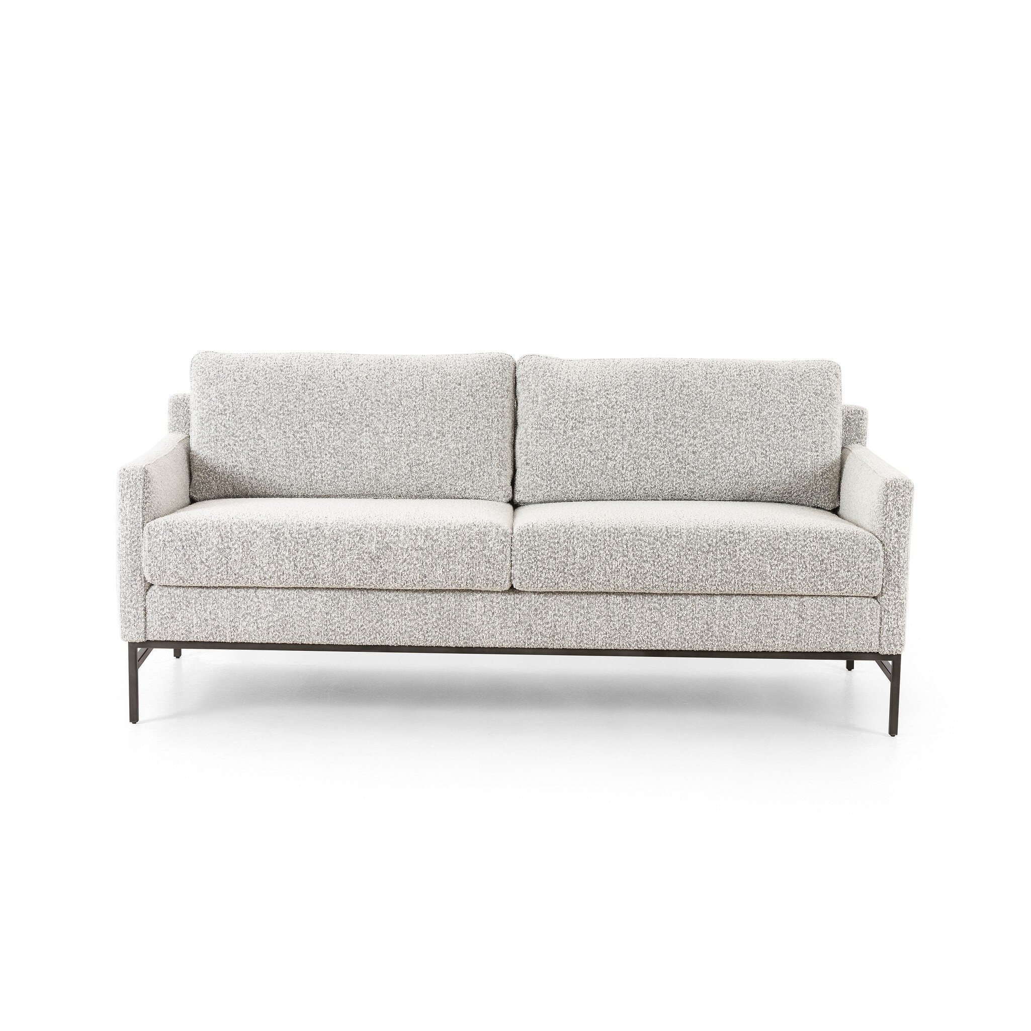 Four Hands Furniture Vanna Sofa-74-Knoll Domino 227148-002