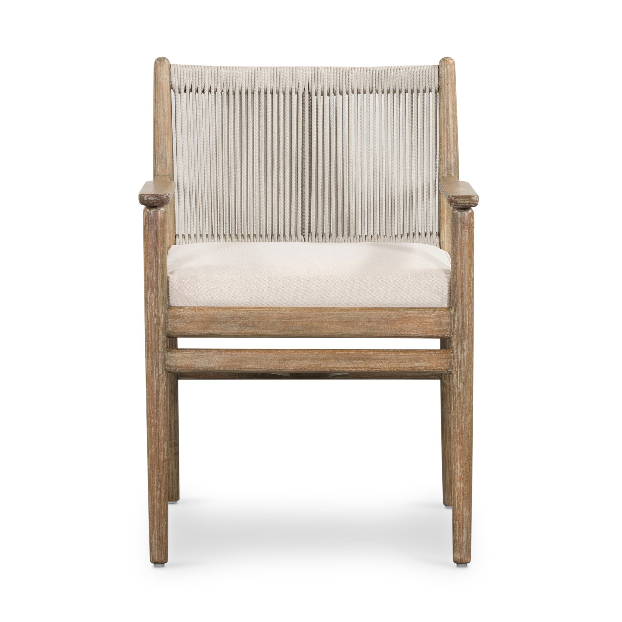 Four Hands Furniture Rosen Outdoor Dining Armchair-Natural 227362-001