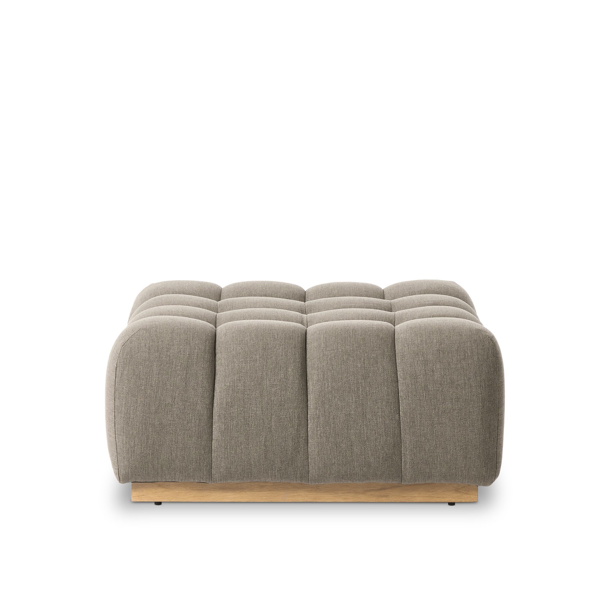 Four Hands Furniture Roma Outdoor Ottoman Piece-Alessi Fawn 227537-003