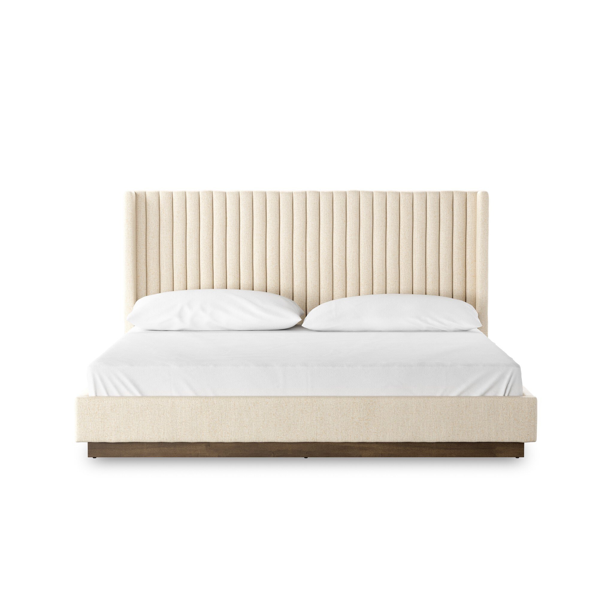 Four Hands Furniture Montgomery Queen Bed - Thames Cream 227776-007