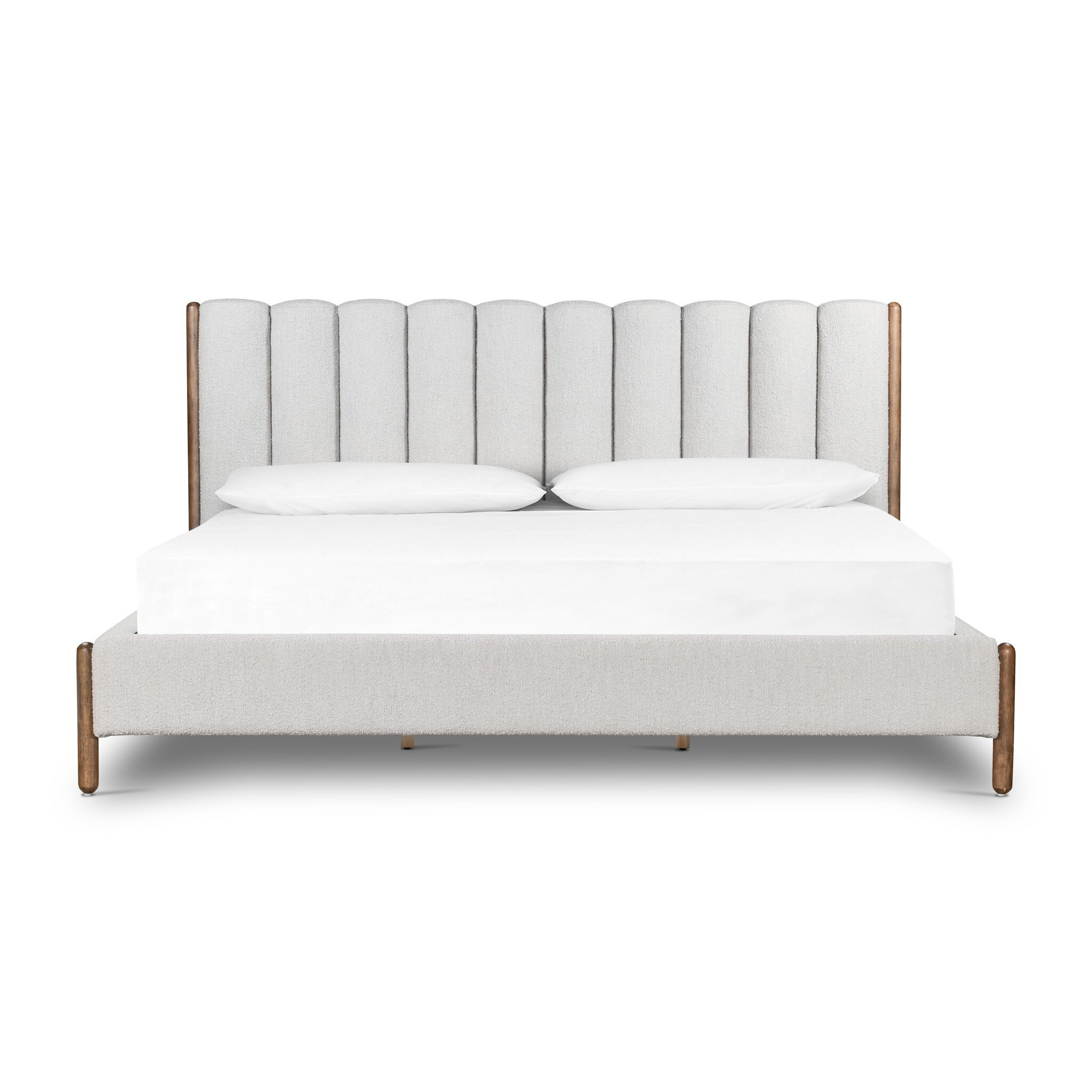 Four Hands Furniture Emma Bed-King- Knoll Sand 227886-004