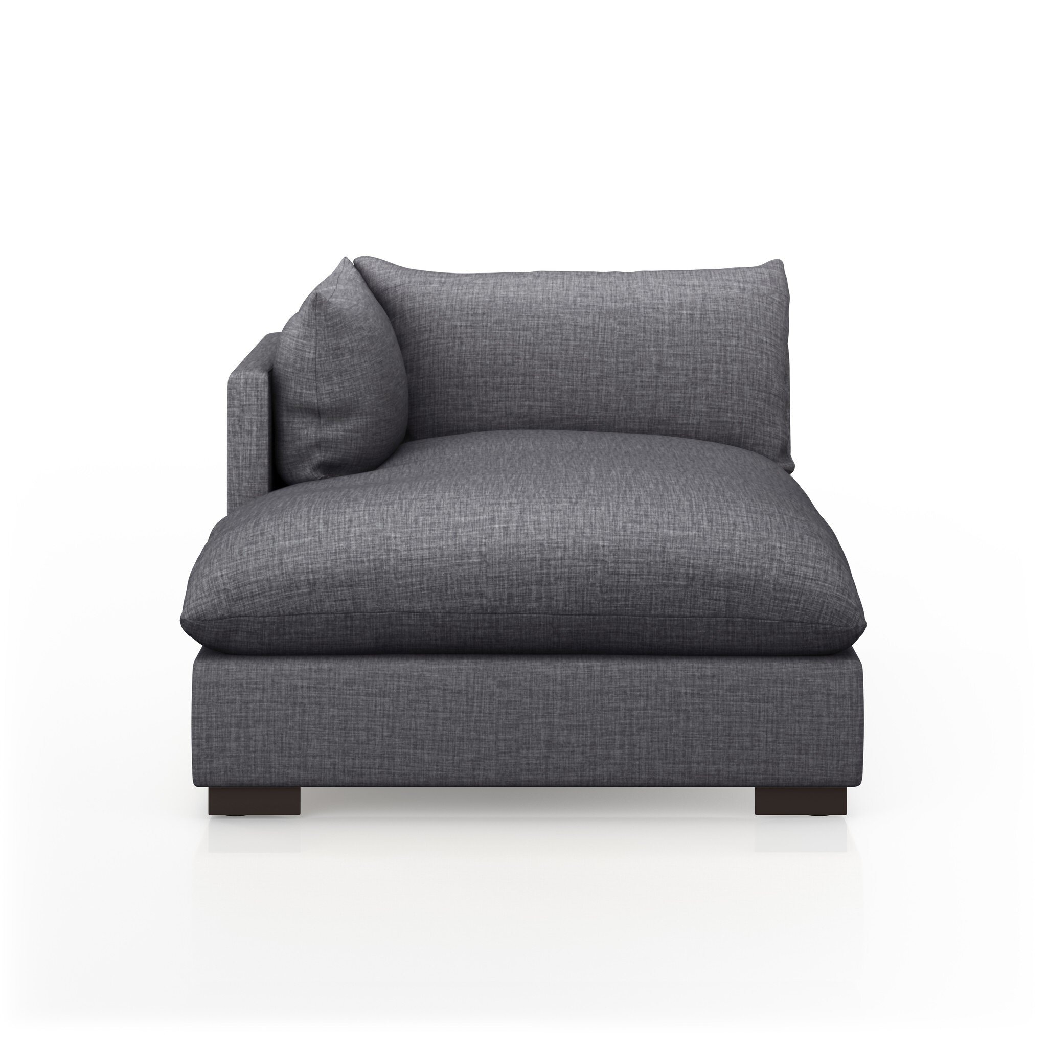Four Hands Furniture Westwood Laf Chaise Pc-43.5-Charcoal 227987-001