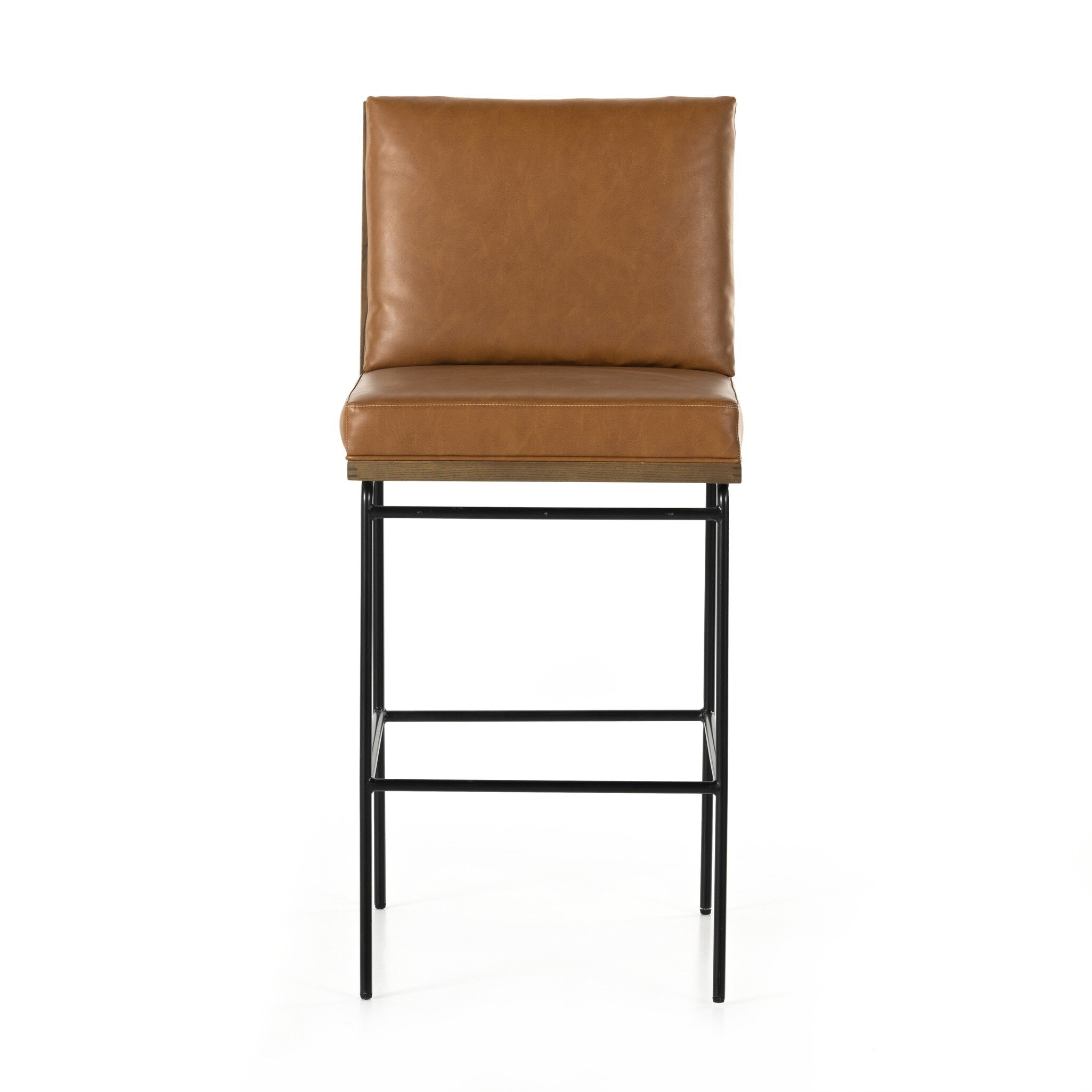 Four Hands Furniture Crete Stool-Sierra Butterscotch-Bar 228057-011