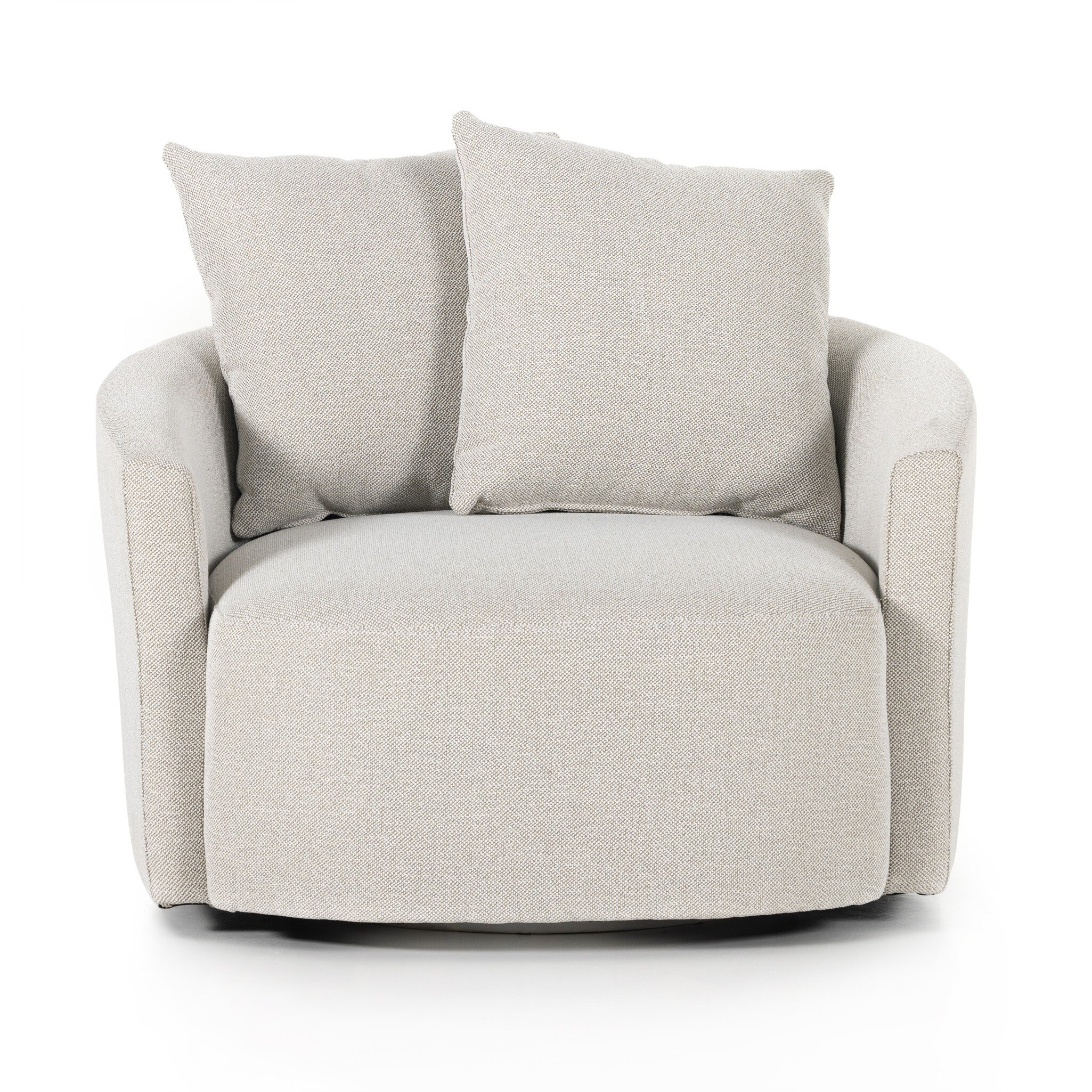 Four Hands Furniture Chloe Swivel Chair-Delta Bisque 228290-001