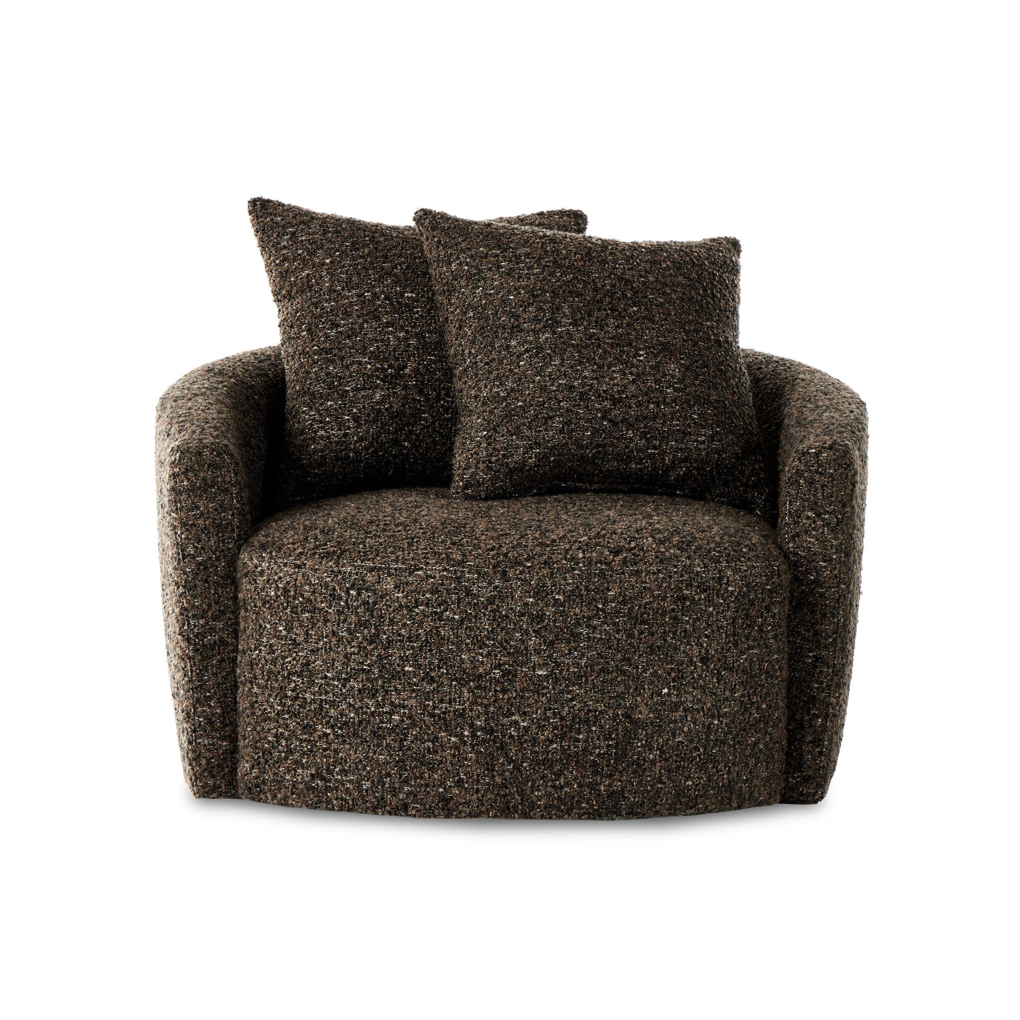 Four Hands Furniture Chloe Swivel Chair-Ivan Granite 228290-005