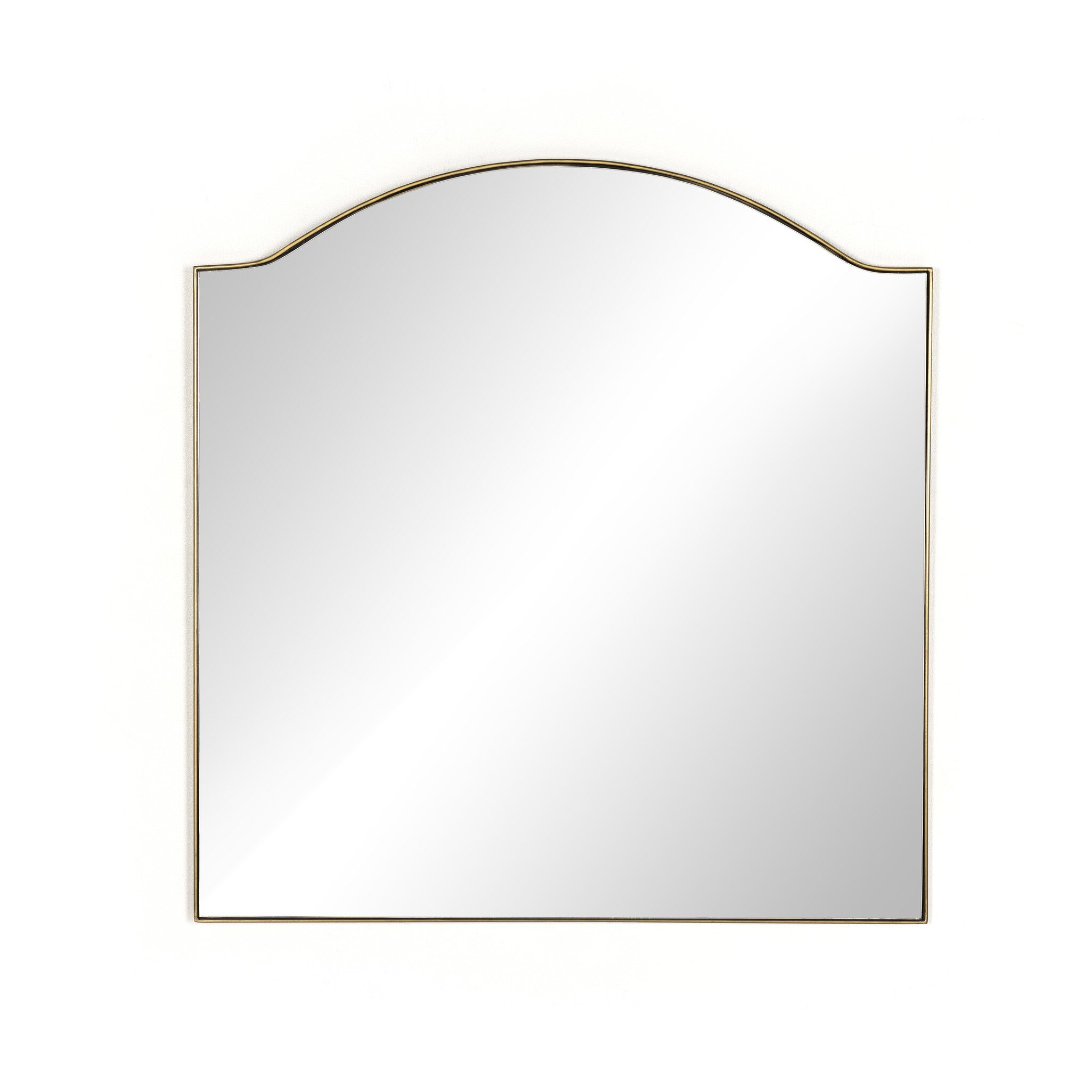 Four Hands Furniture Jacques Mirror-Antique Brass 228735-002