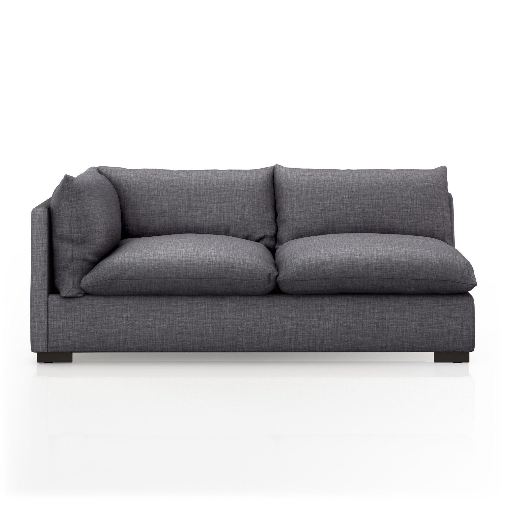 Four Hands Furniture Build Your Own: Westwood Sectional - Bennett Charcoal 229539-001
