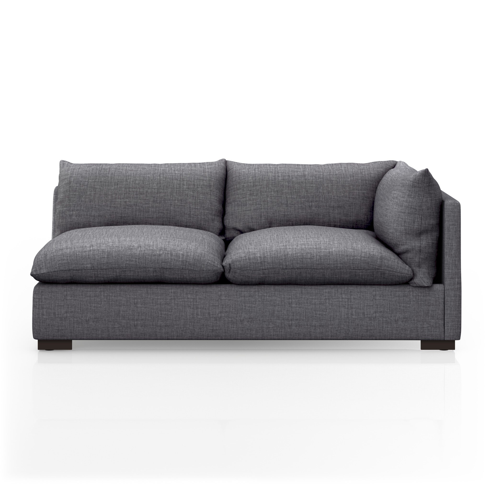Four Hands Furniture Build Your Own: Westwood Sectional - Bennett Charcoal 229543-002