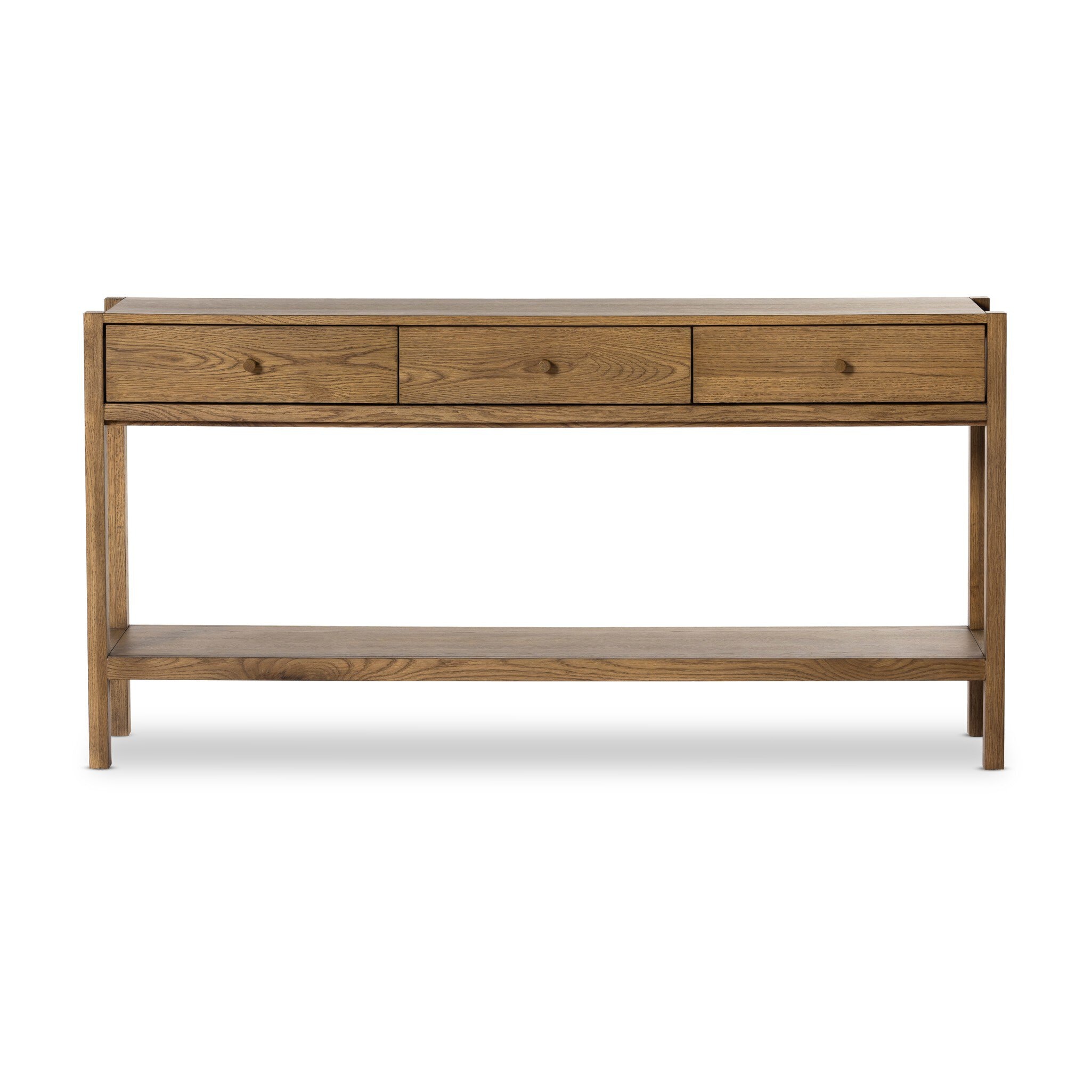 Four Hands Furniture Meadow Console Table-Tawny Oak 229646-003