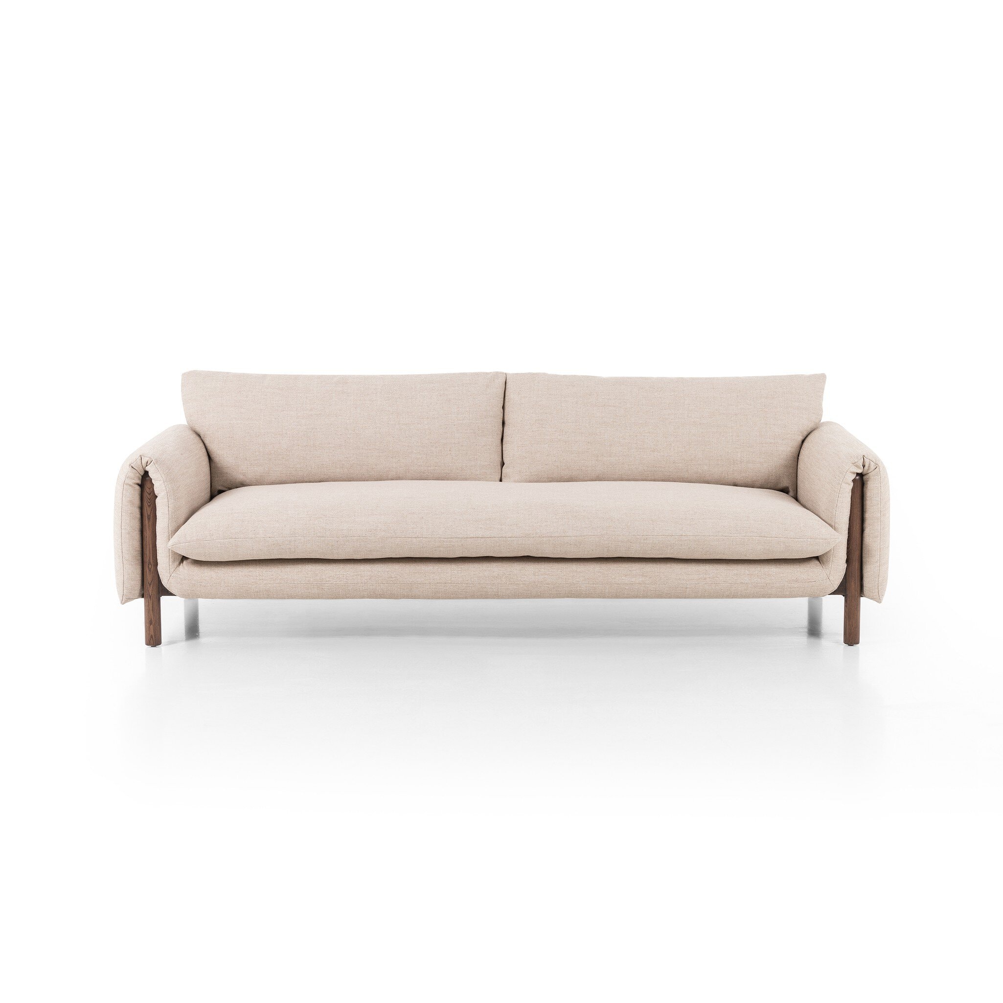 Four Hands Furniture Fleming Sofa-95-Alcala Wheat 229878-001