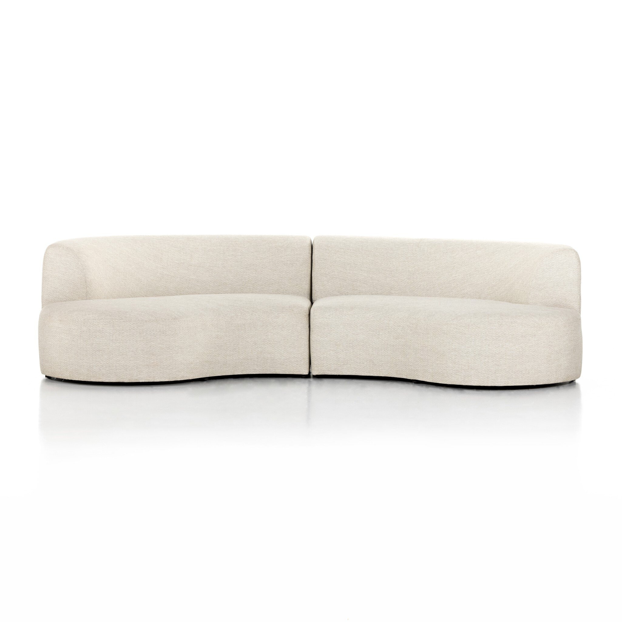 Four Hands Furniture Opal Outdoor 2-Piece Sectional - Faye Sand 230044-004