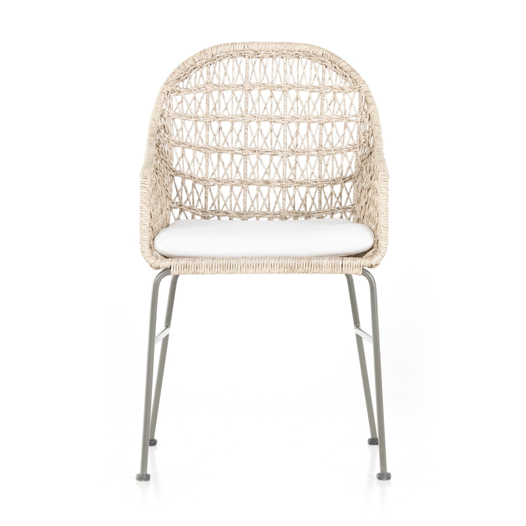 Four Hands Furniture Bandera Dining Chair W/ Cushion-White 230094-001