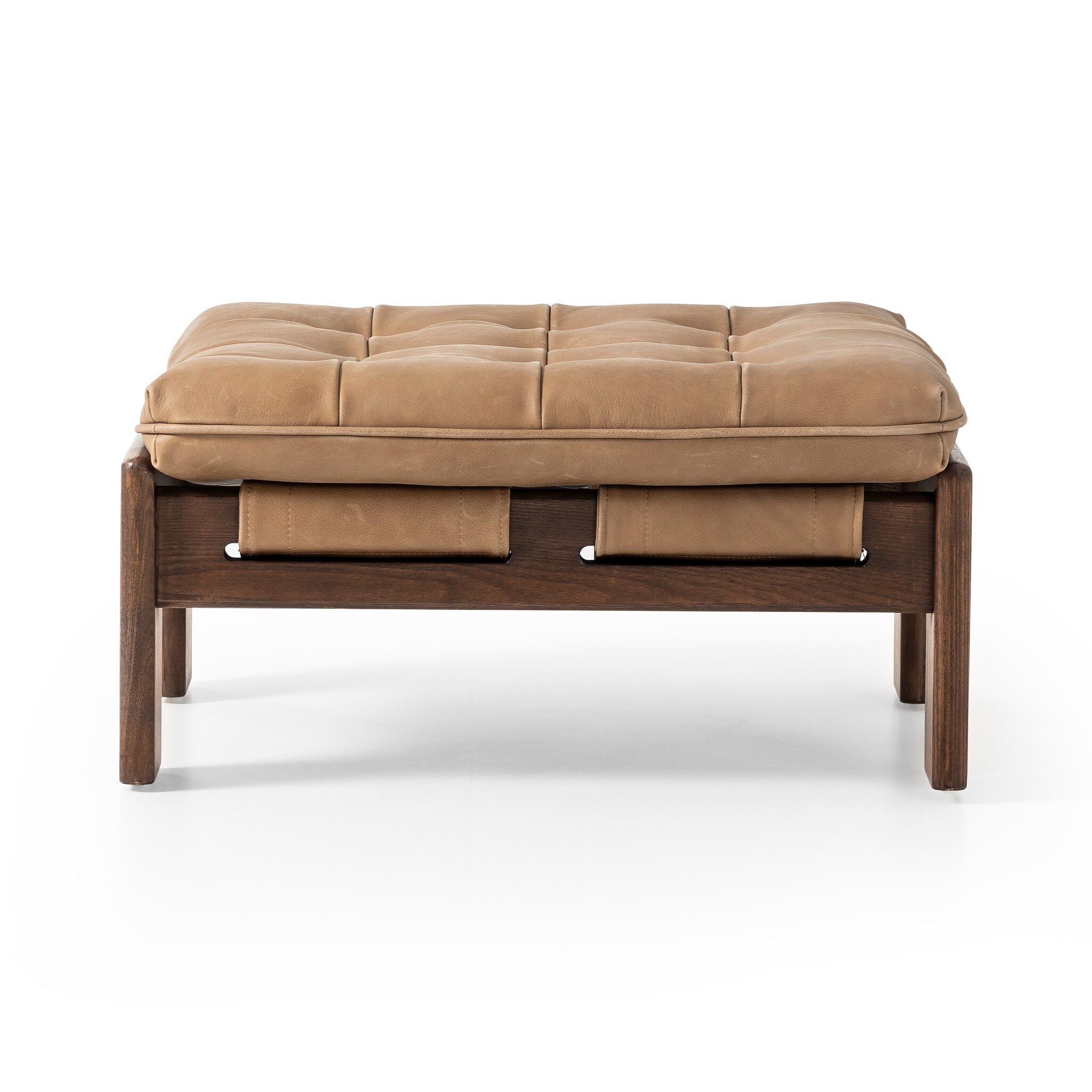 Four Hands Furniture Halston Ottoman - Palermo Drift 230136-006