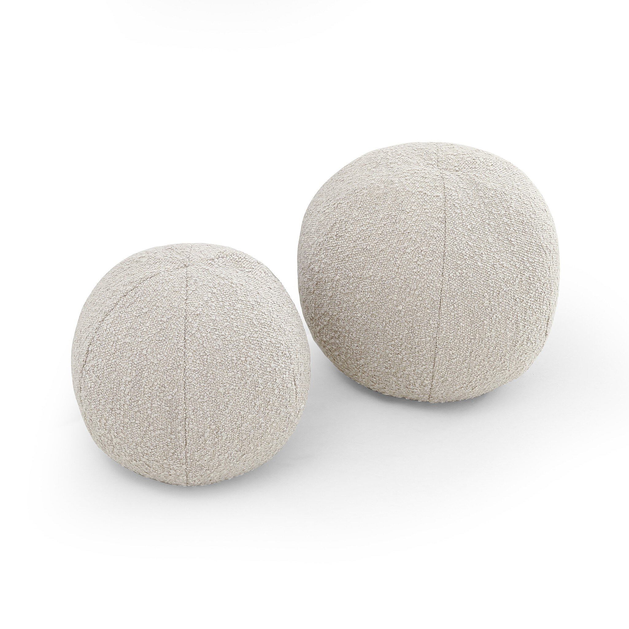 Four Hands Furniture Balle Pillow-Knoll Sand-Set Of 2-12.5 230183-005