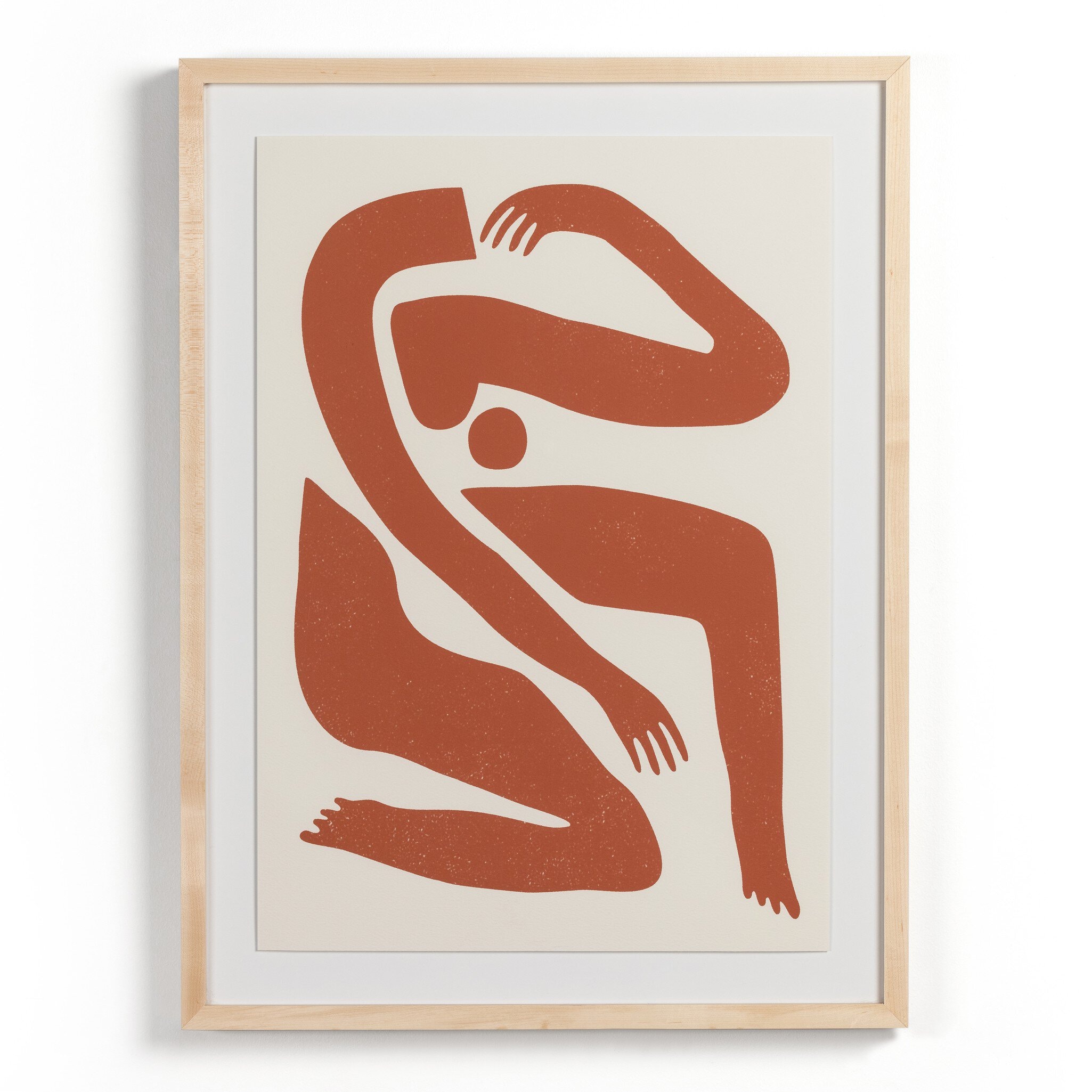 Four Hands Furniture Teracotta Body Abstract, Roseanne Kenny 230518-001