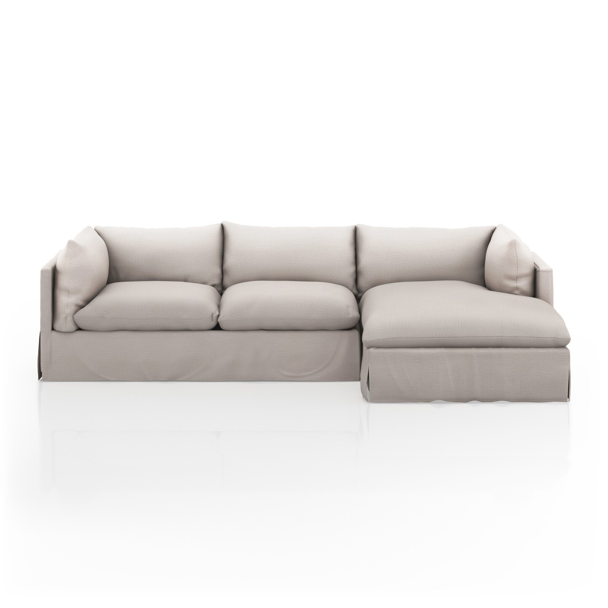 Four Hands Furniture Habitat 2pc Raf Sectional-112