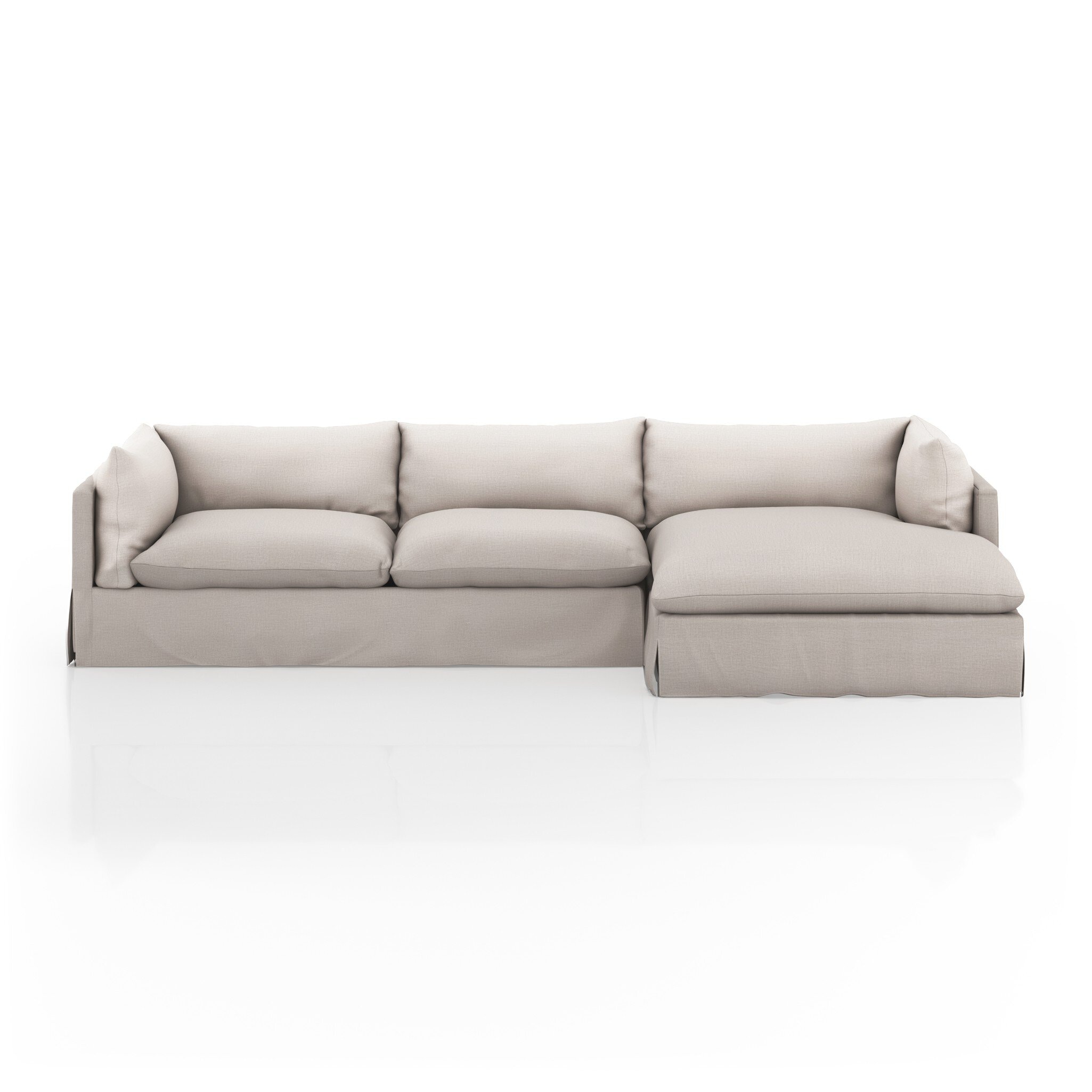 Four Hands Furniture Habitat 2pc Raf Sectional-131