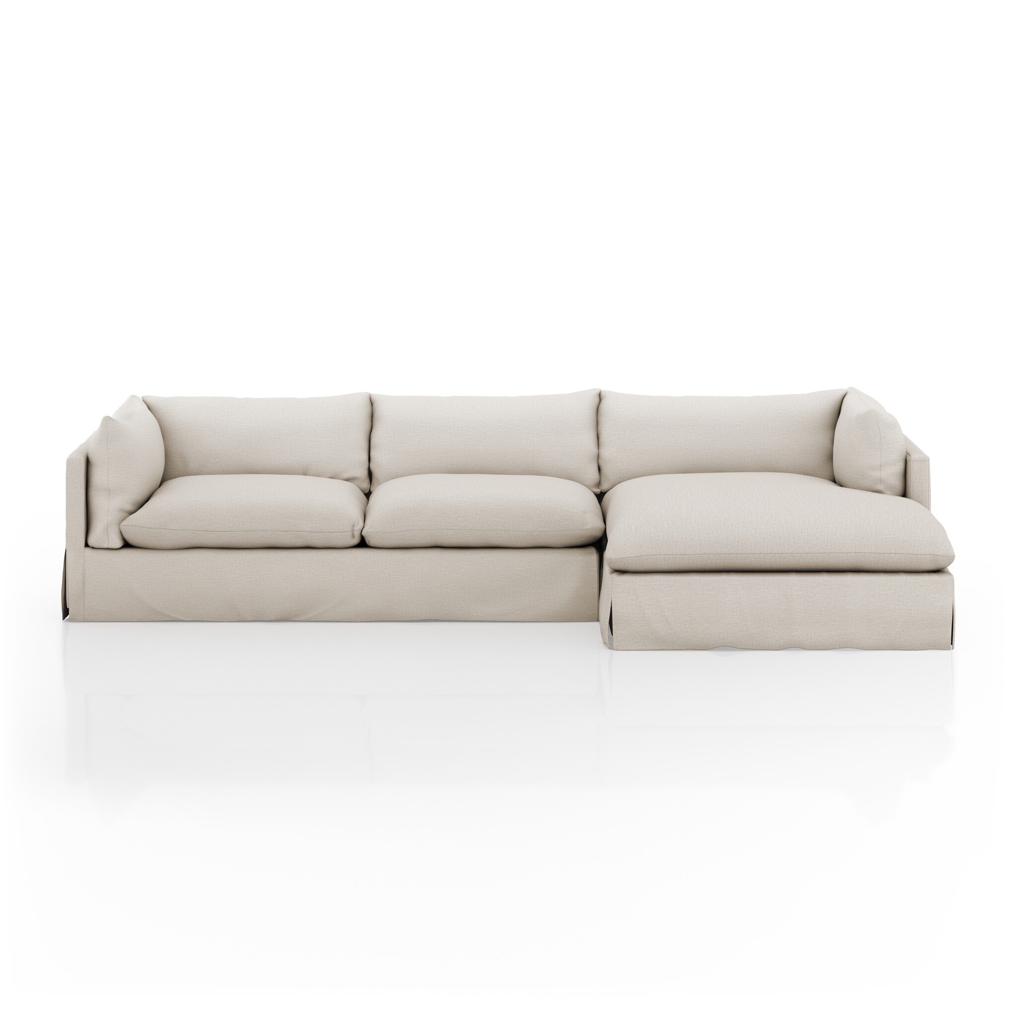 Four Hands Furniture Habitat 2pc Raf Sectional-131