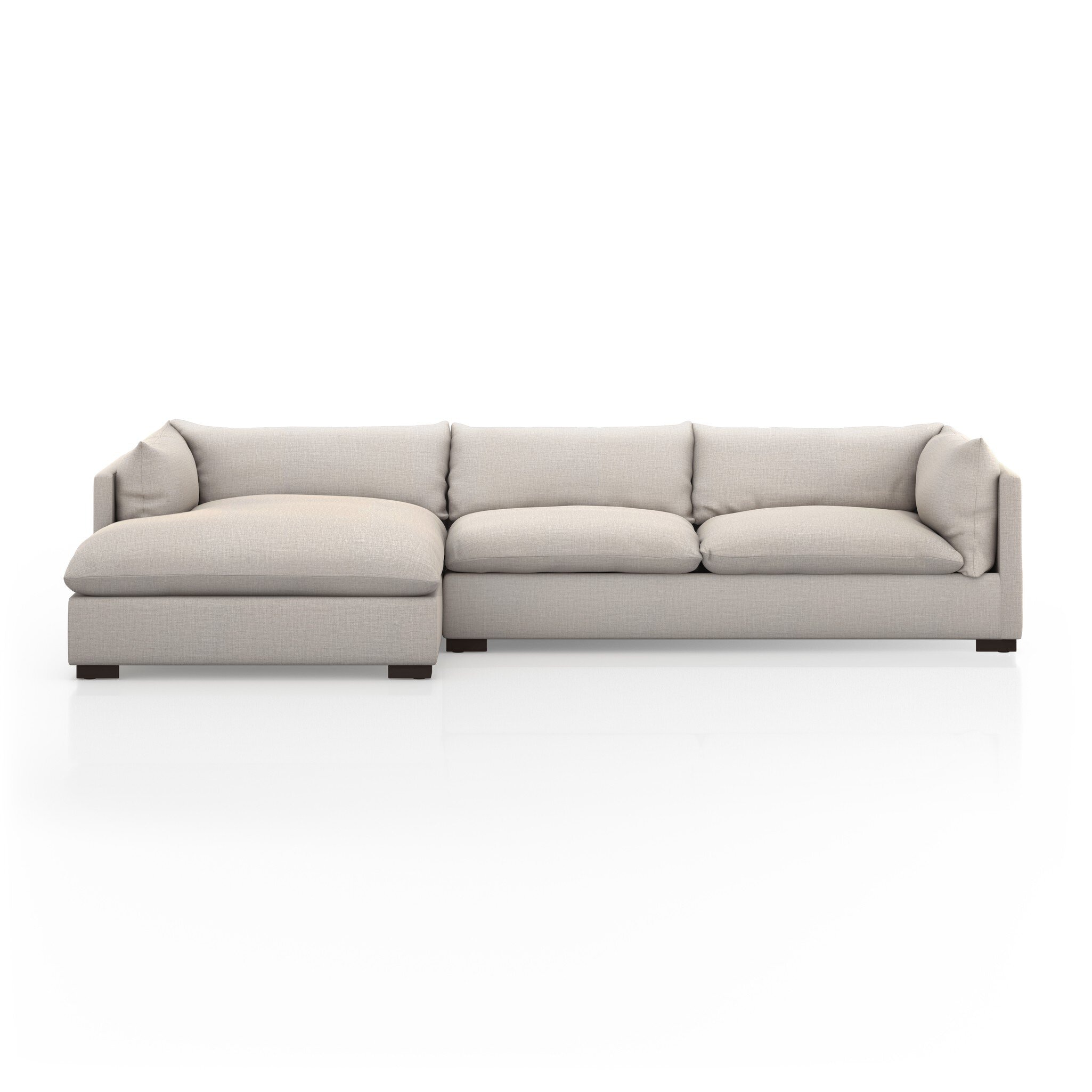 Four Hands Furniture Westwood 2pc Laf Sectional-131-Moon 231331-005