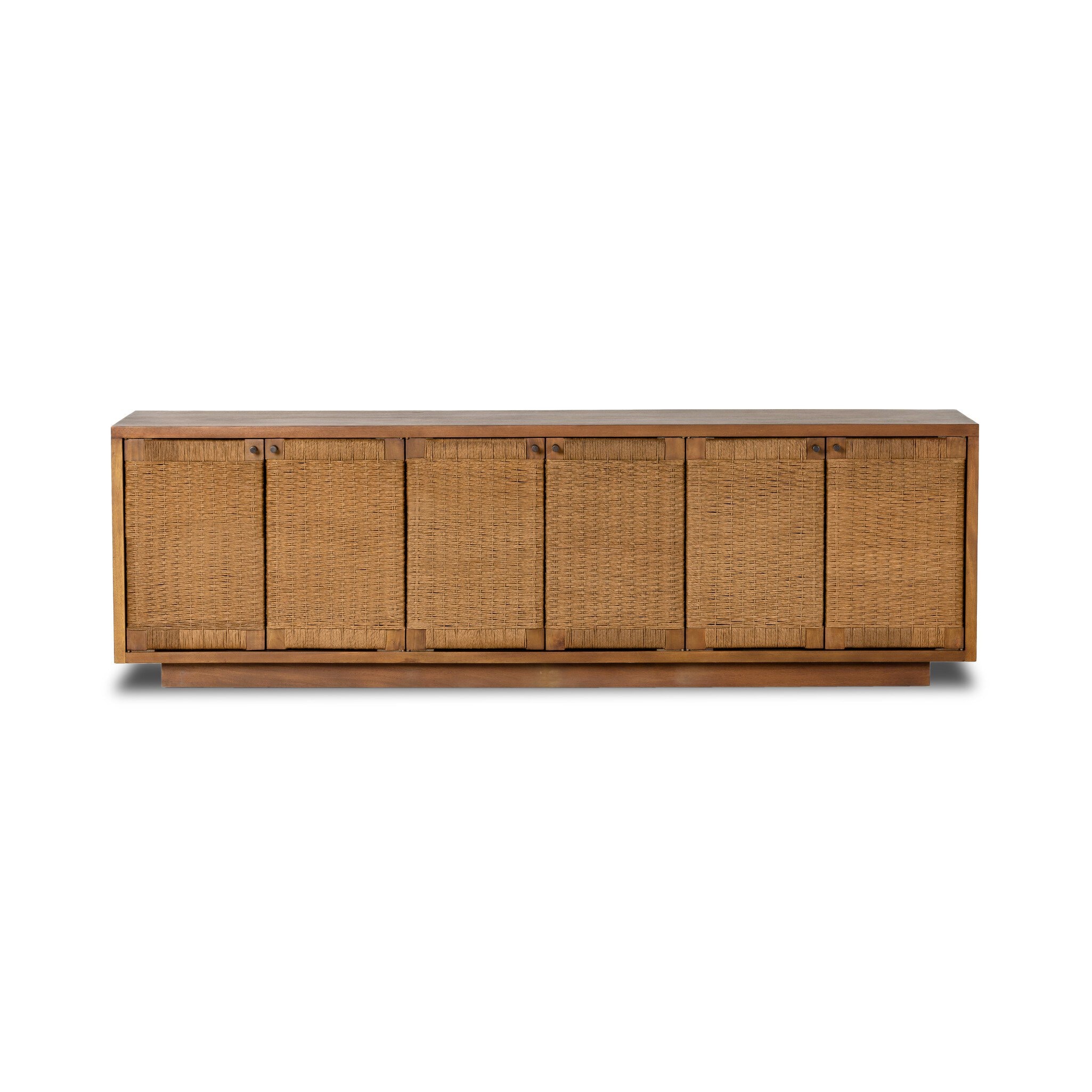 Four Hands Furniture Macklin Media Console-Light Mahogany 232364-001