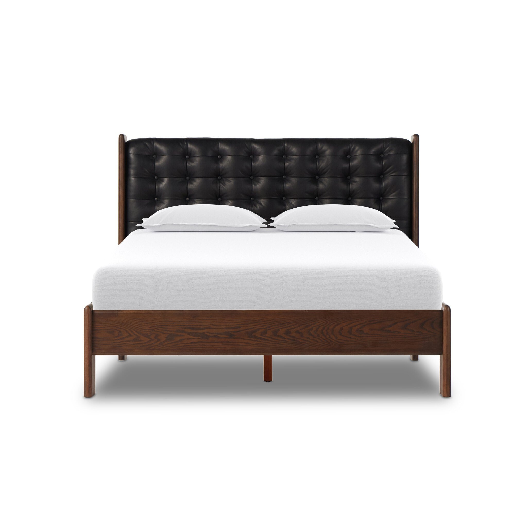 Four Hands Furniture Halston Bed-Terra Brown Ash-King 232427-001