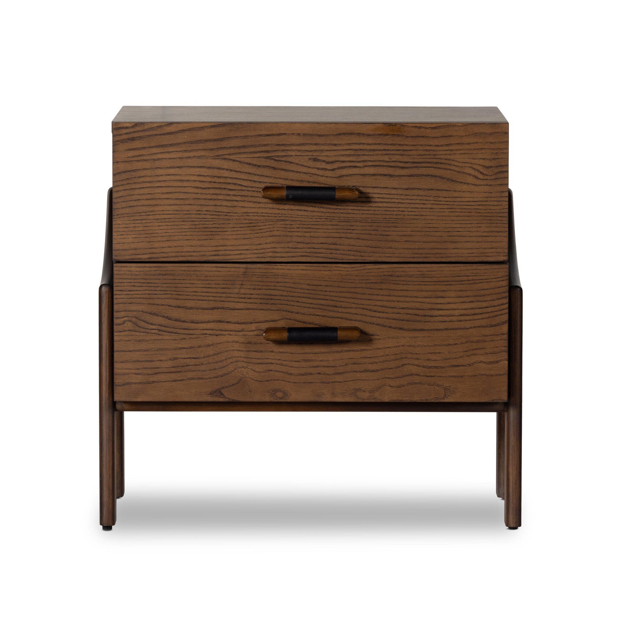 Four Hands Furniture Halston Nightstand-Terra Brown Ash 232430-001