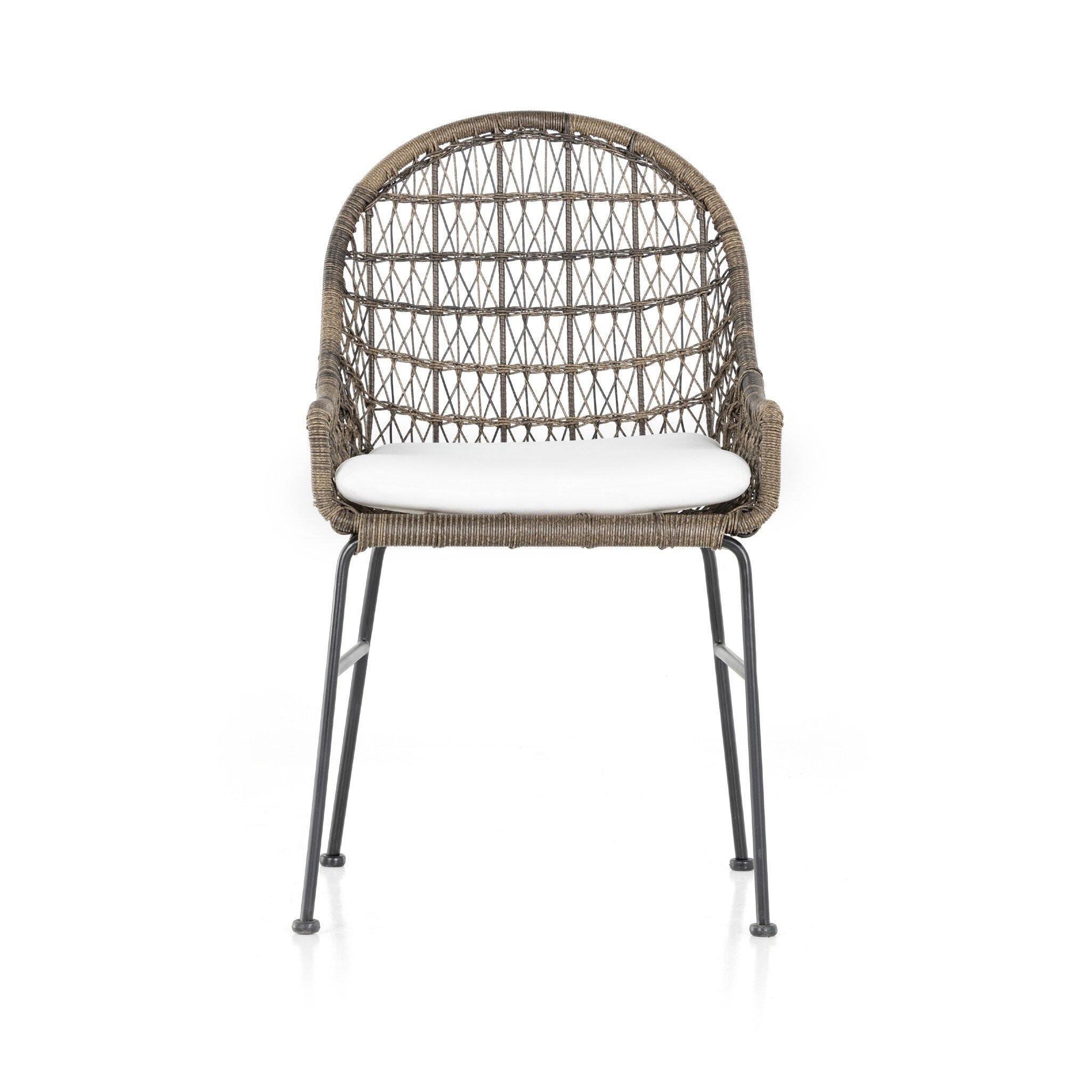 Four Hands Furniture Bandera Outdoor Dining Chair Low Arm W/Cushion 232553-001