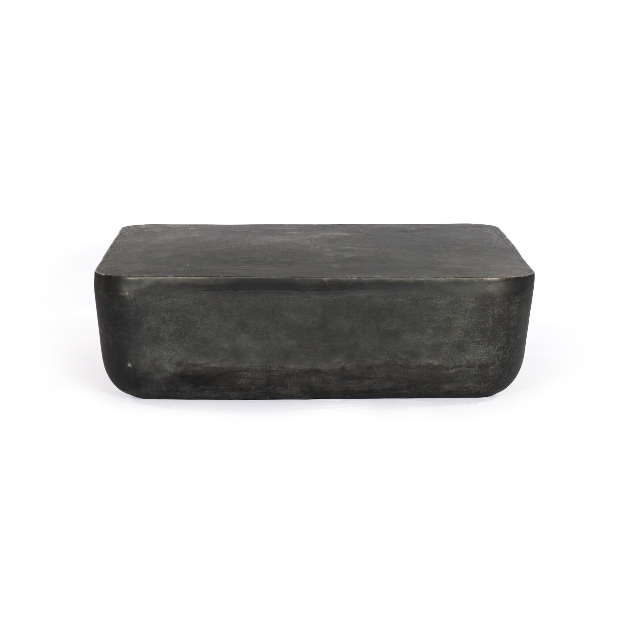 Four Hands Furniture Basil Square Coffee Table-48-Aged Grey 232614-001