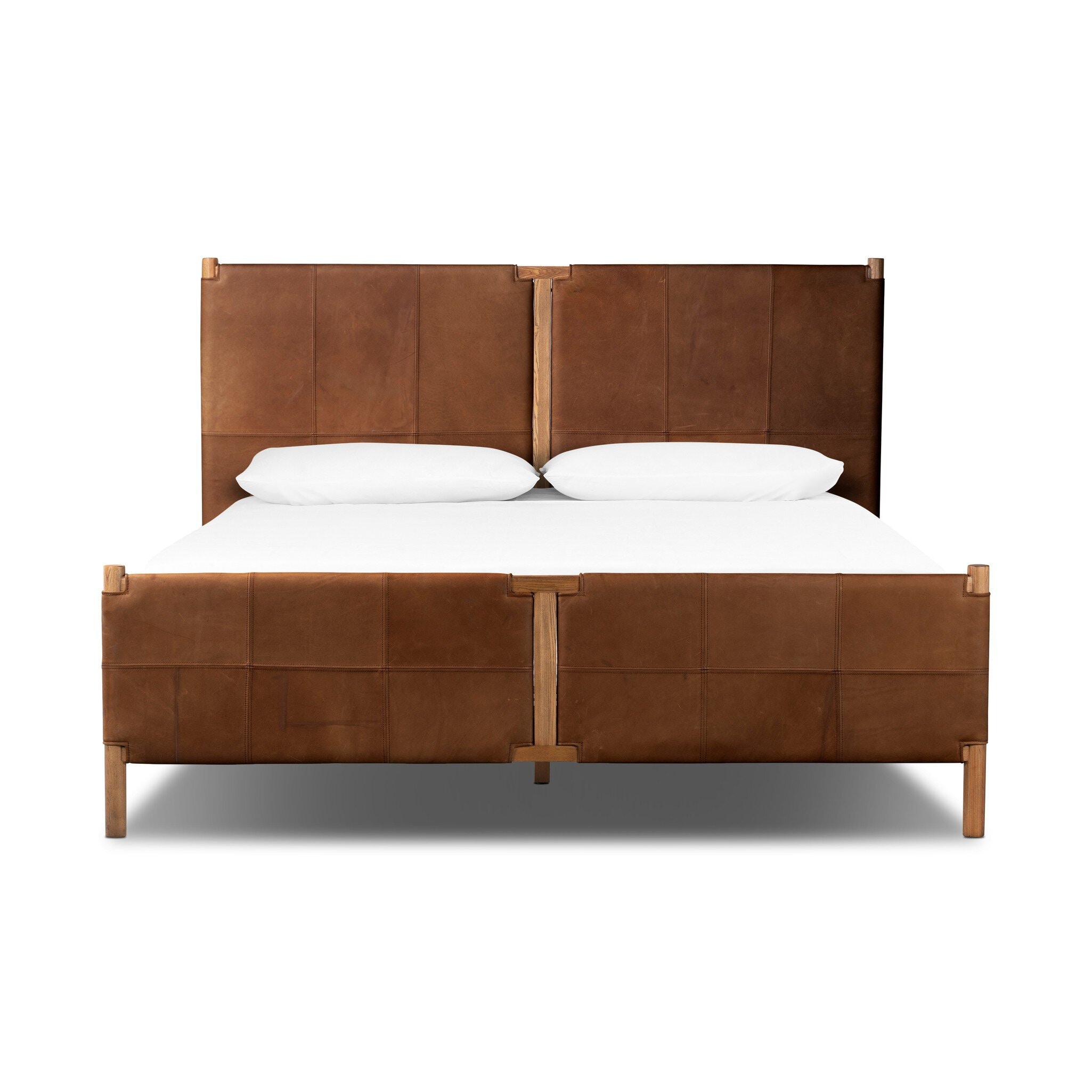 Four Hands Furniture Salado King Bed-Heirloom Sienna 232834-001