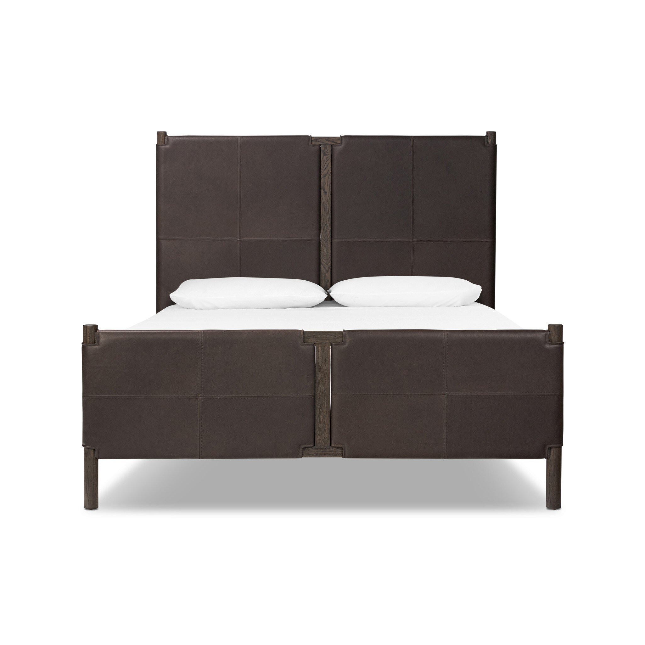Four Hands Furniture Salado Queen Bed - Heirloom Cigar 232834-004