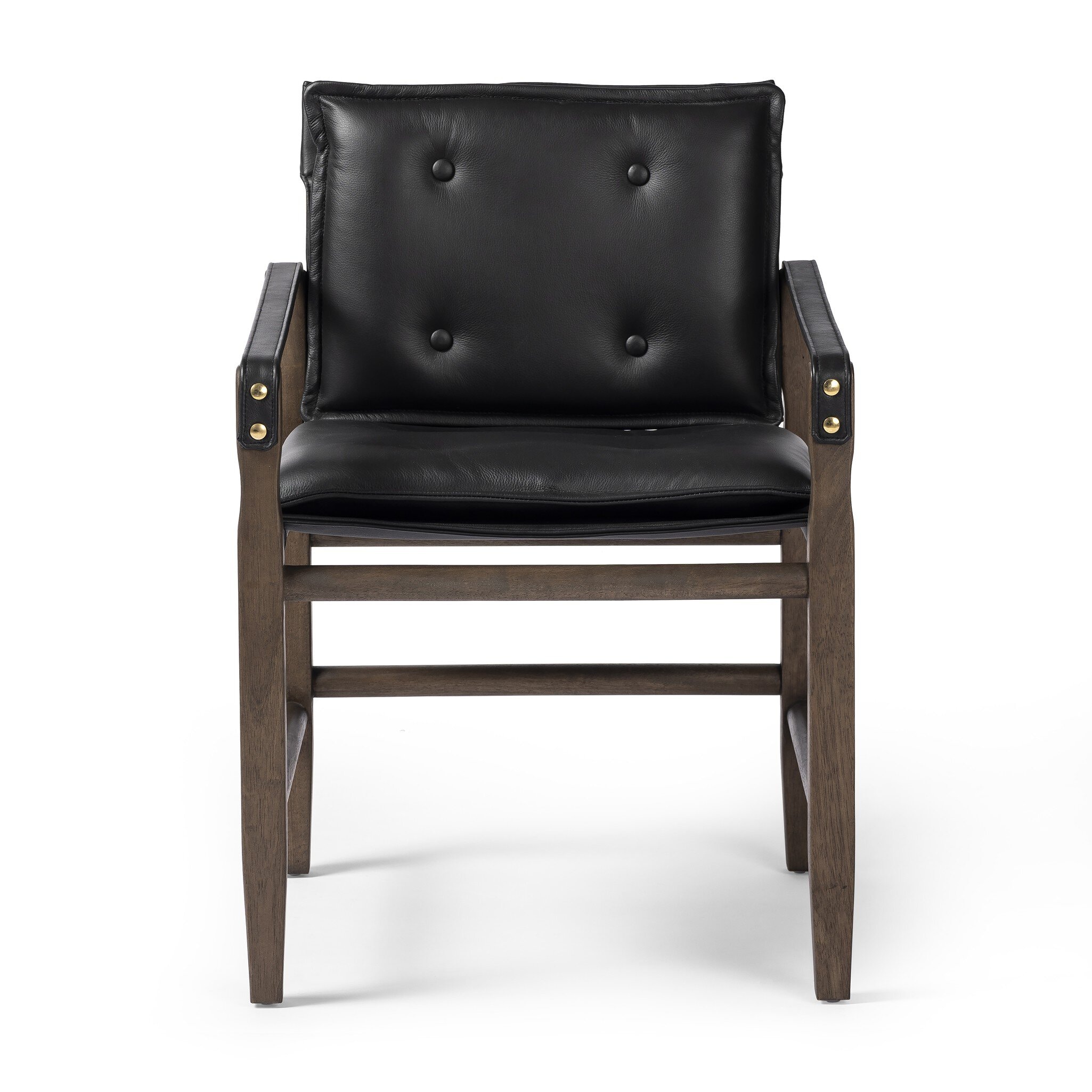 Four Hands Furniture Lenz Dining Arm Chair - Carson Black 232983-013