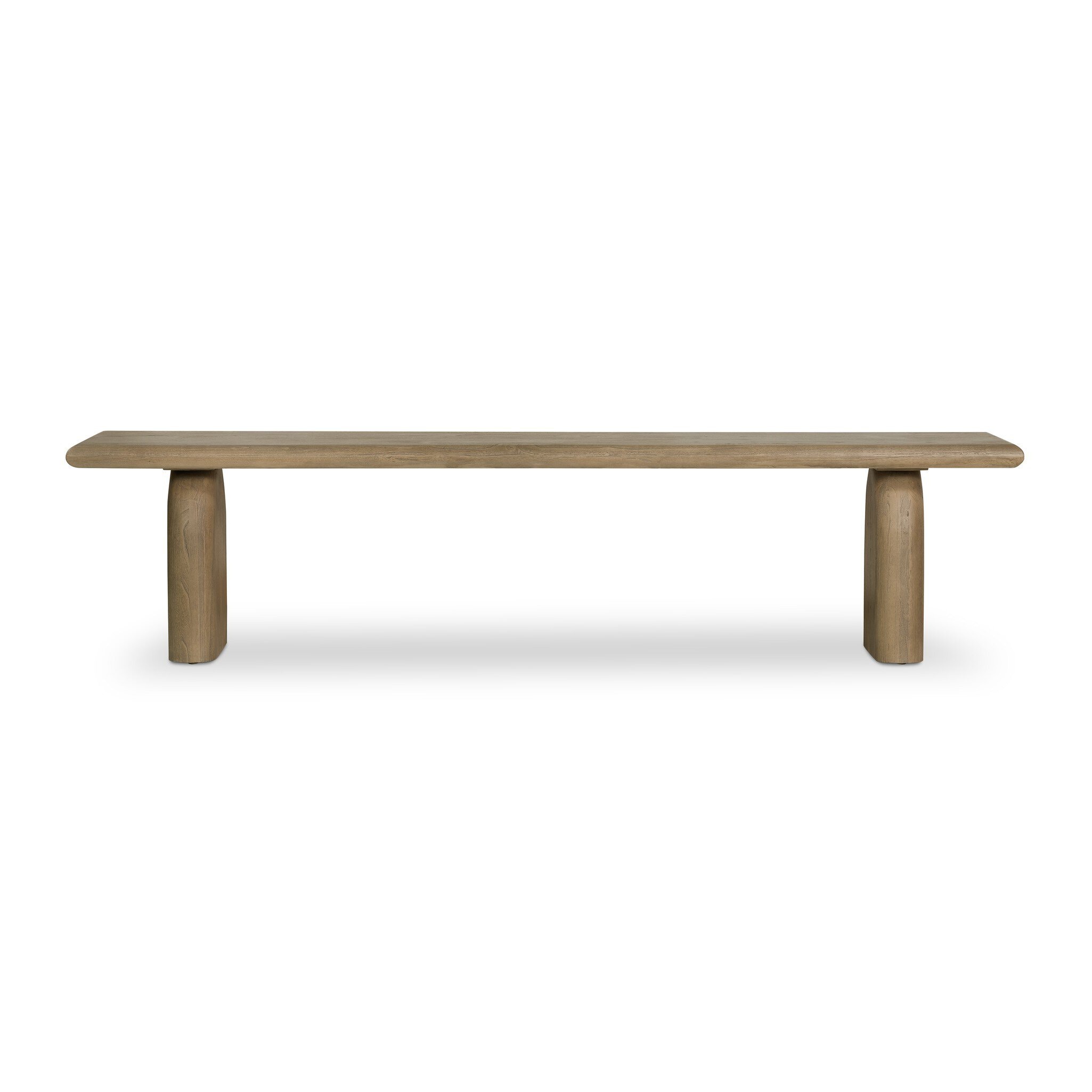 Four Hands Furniture Sorrento 81 Dining Bench-Aged Drift 233486-001