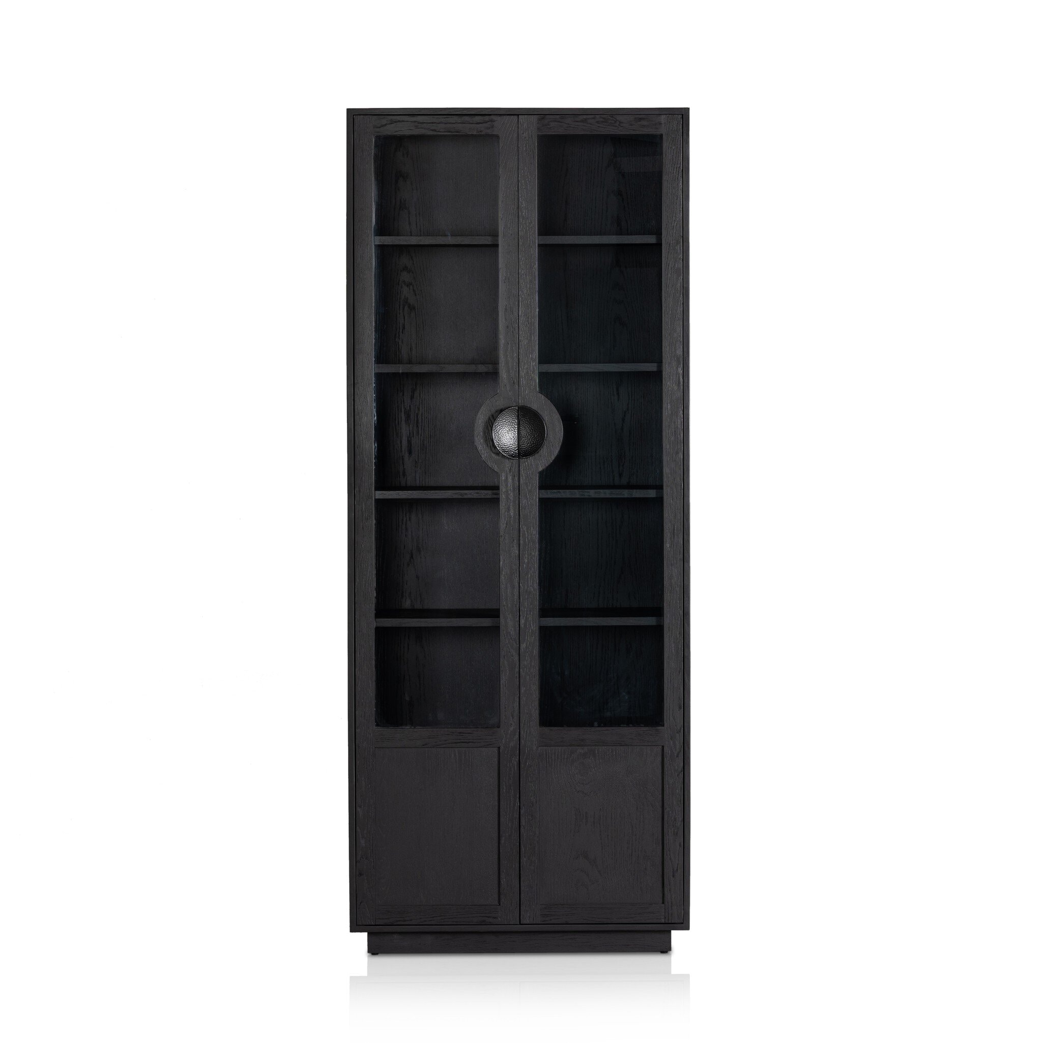 Four Hands Furniture Coraline Cabinet-Brushed Ebony Oak 233571-001