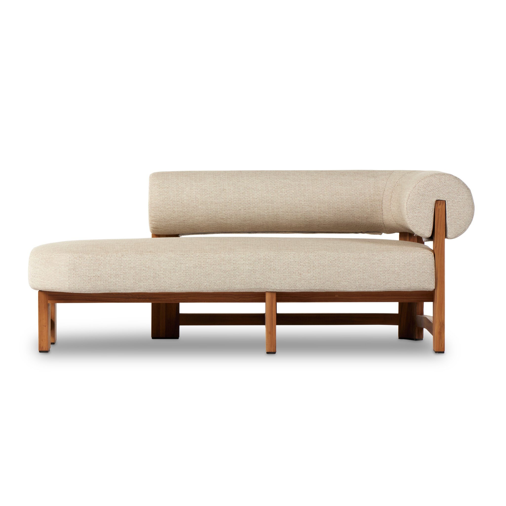 Four Hands Furniture Malta Outdoor Raf Chaise-Faye Sand 233625-001