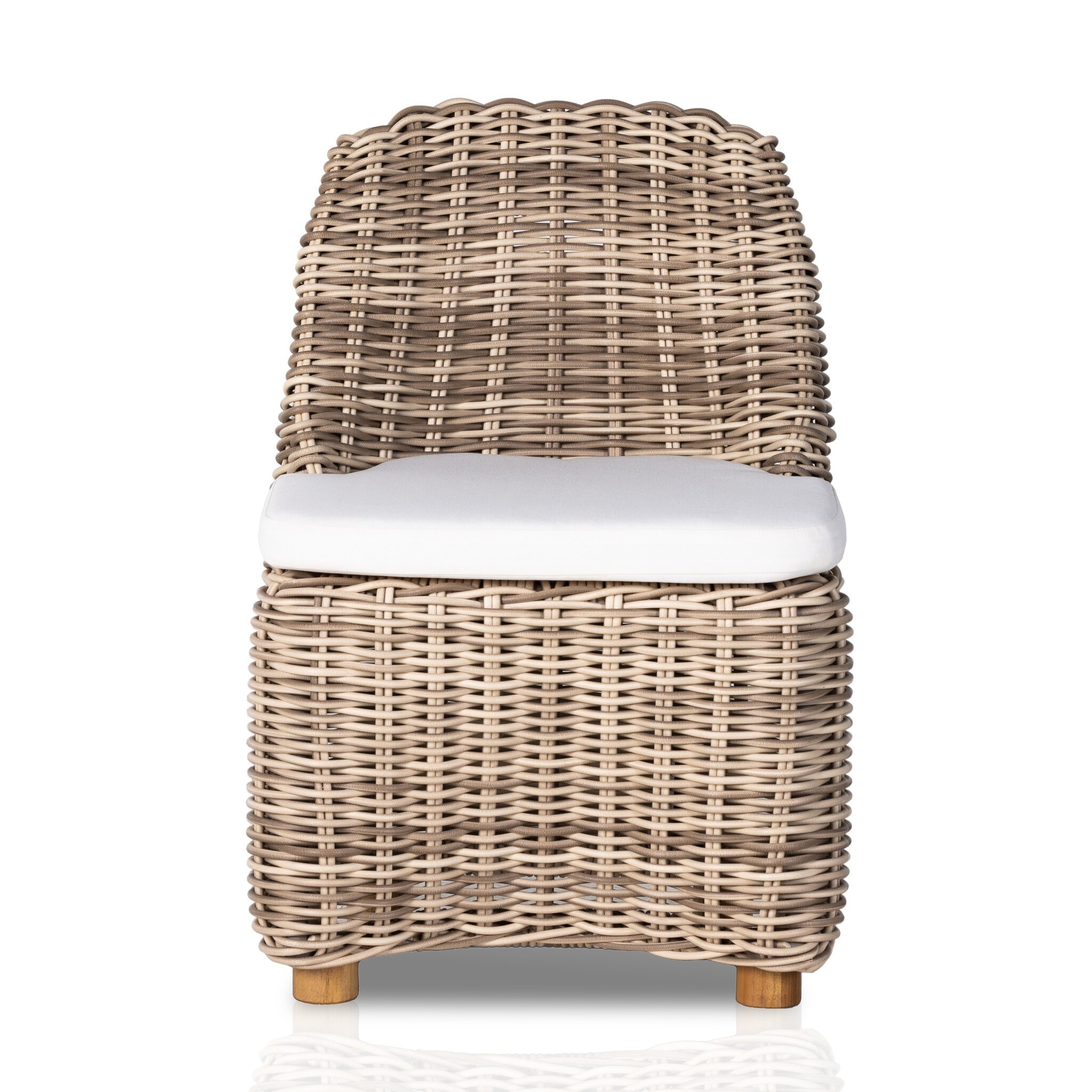 Four Hands Furniture Messina Outdoor Dining Chair-Natural 233670-002