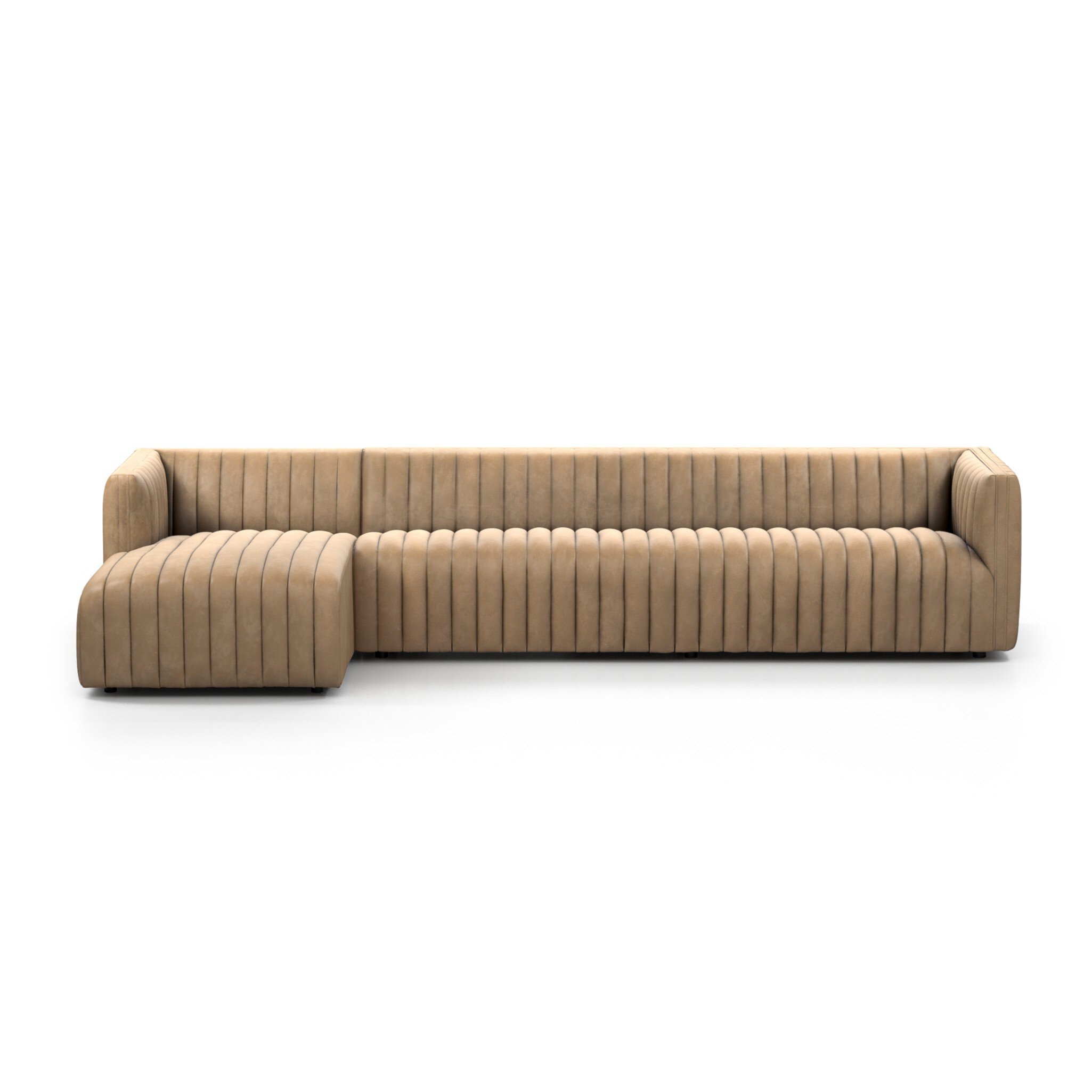 Four Hands Furniture Augustine 2Piece Sectional with Lafc-126-Palermo 234064-005