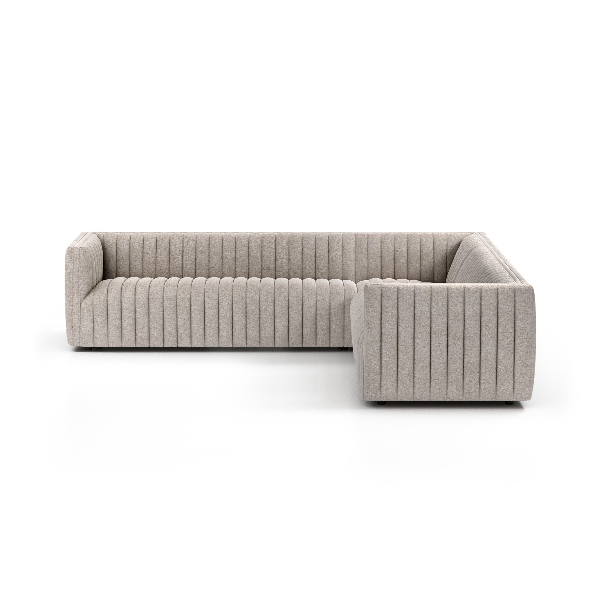 Four Hands Furniture Augustine 3 Piece Sectional Sofa-105-Orly 234067-001