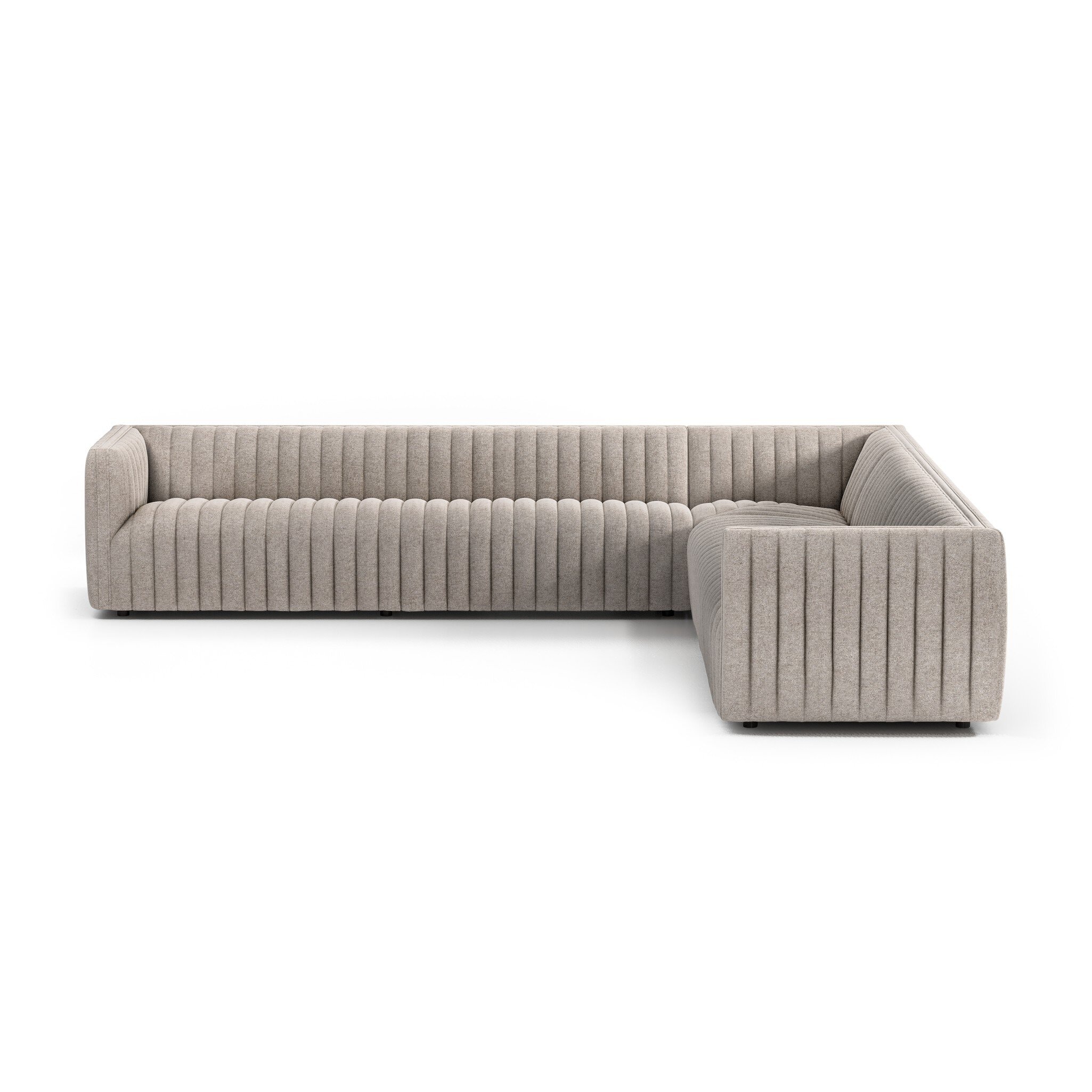 Four Hands Furniture Augustine 3 Piece Sectional Sofa-126-Orly 234068-001