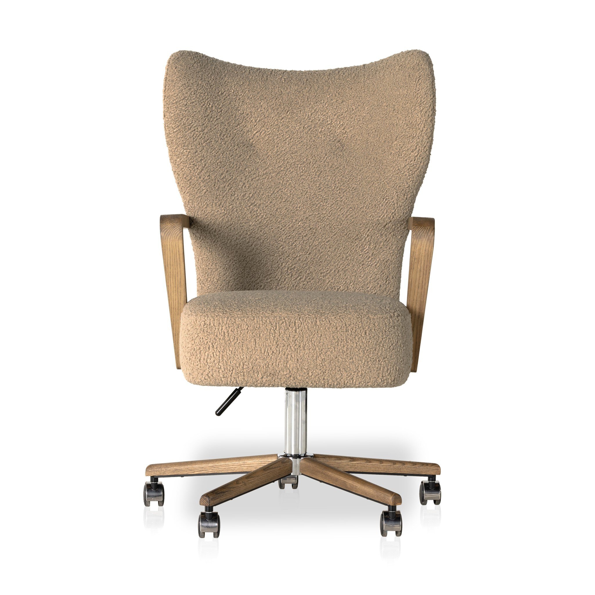 Four Hands Furniture Melrose Desk Chair-Sheepskin Camel 234109-001