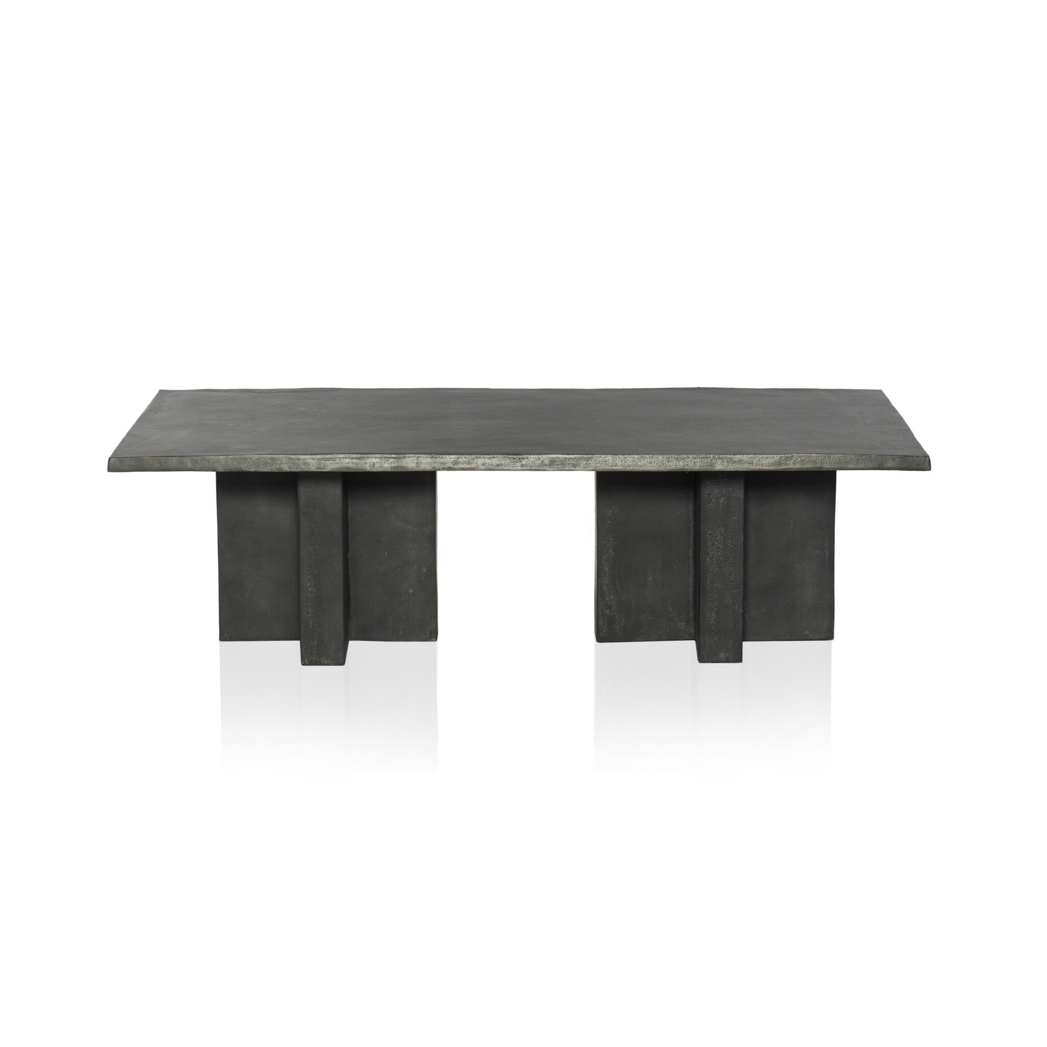 Four Hands Furniture Terrell Outdoor Coffee Table-Aged Grey 234216-001