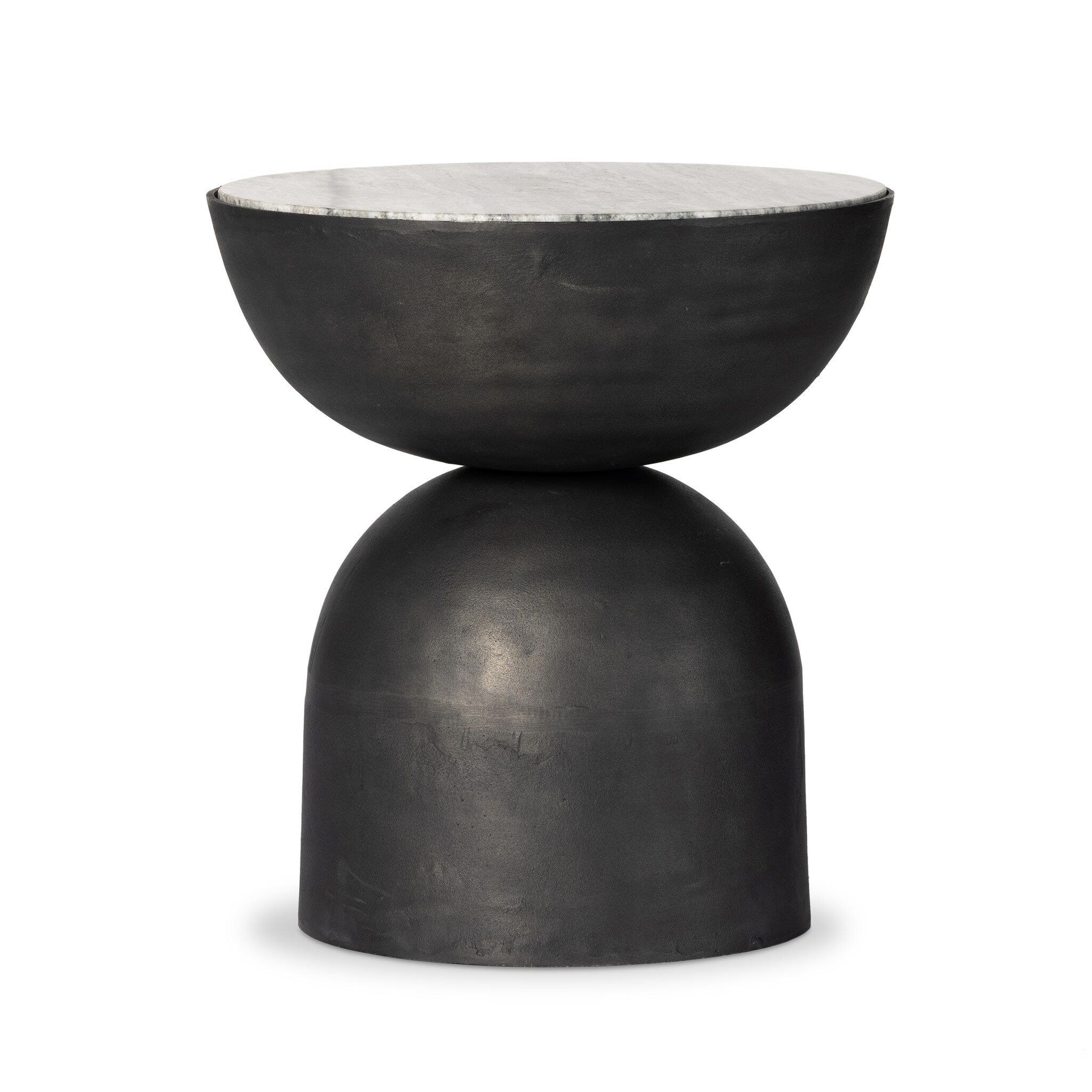 Four Hands Furniture Corbett End Table-River Grey Marble 234242-002