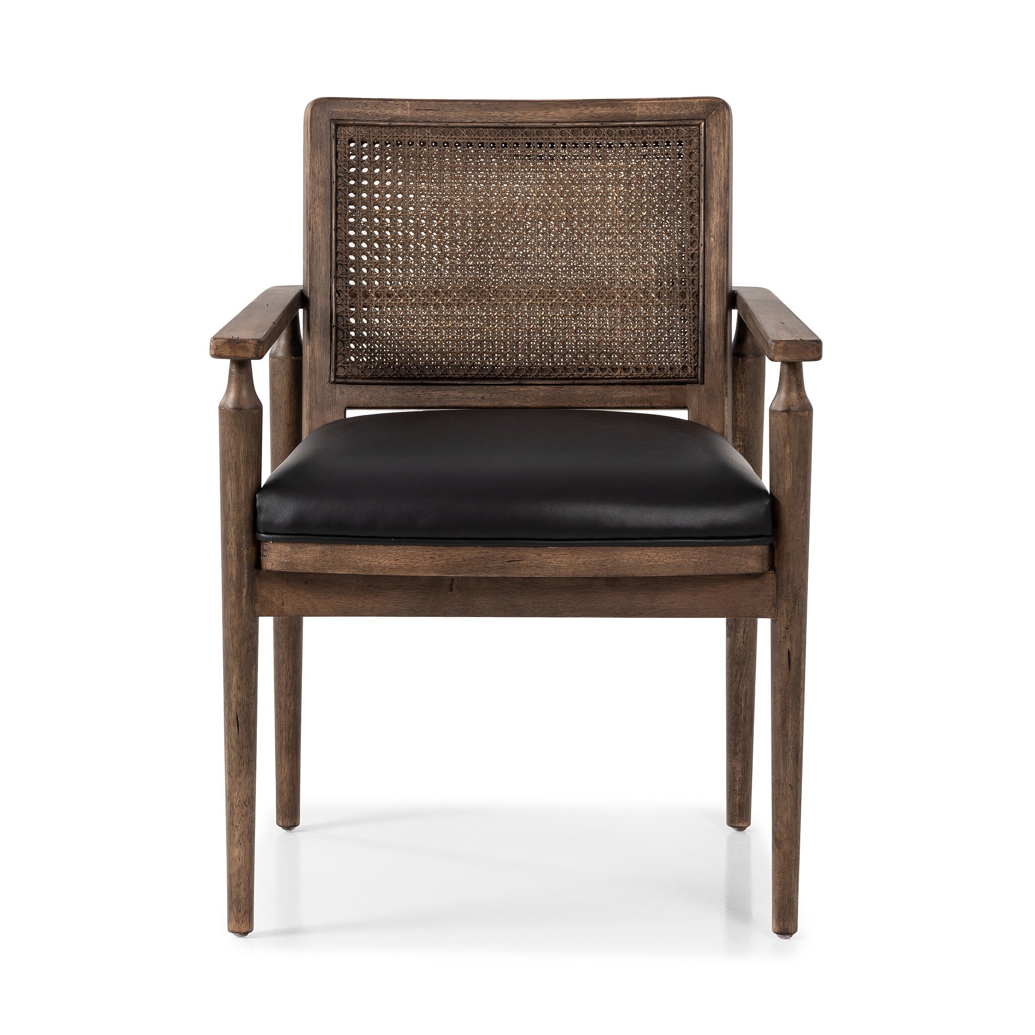 Four Hands Furniture Xavier Dining Arm Chair - Carson Black 235754-001