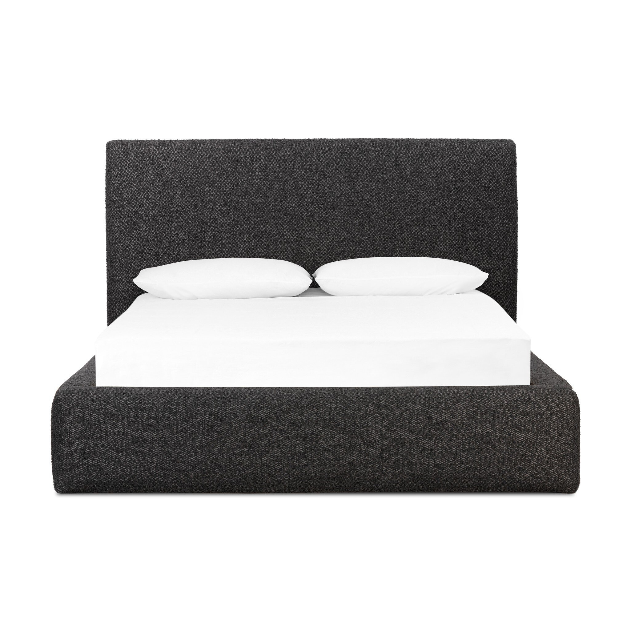 Four Hands Furniture Quincy Queen Bed-Lisbon Charcoal 235838-001