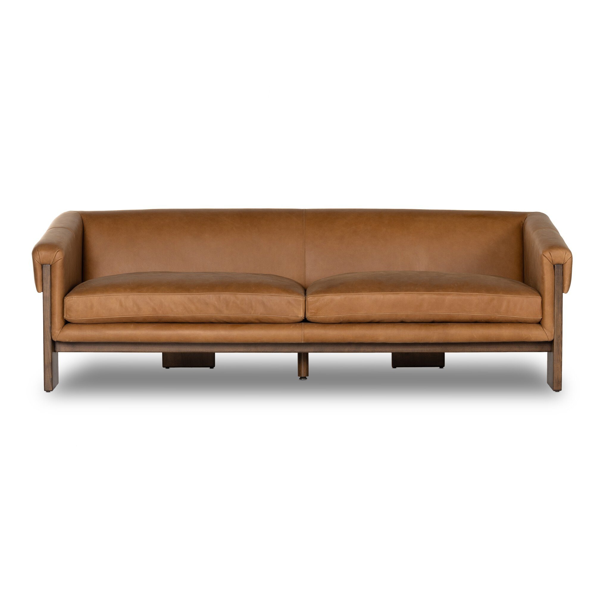 Four Hands Furniture Cairo Sofa-90-Palermo Cognac 236088-002