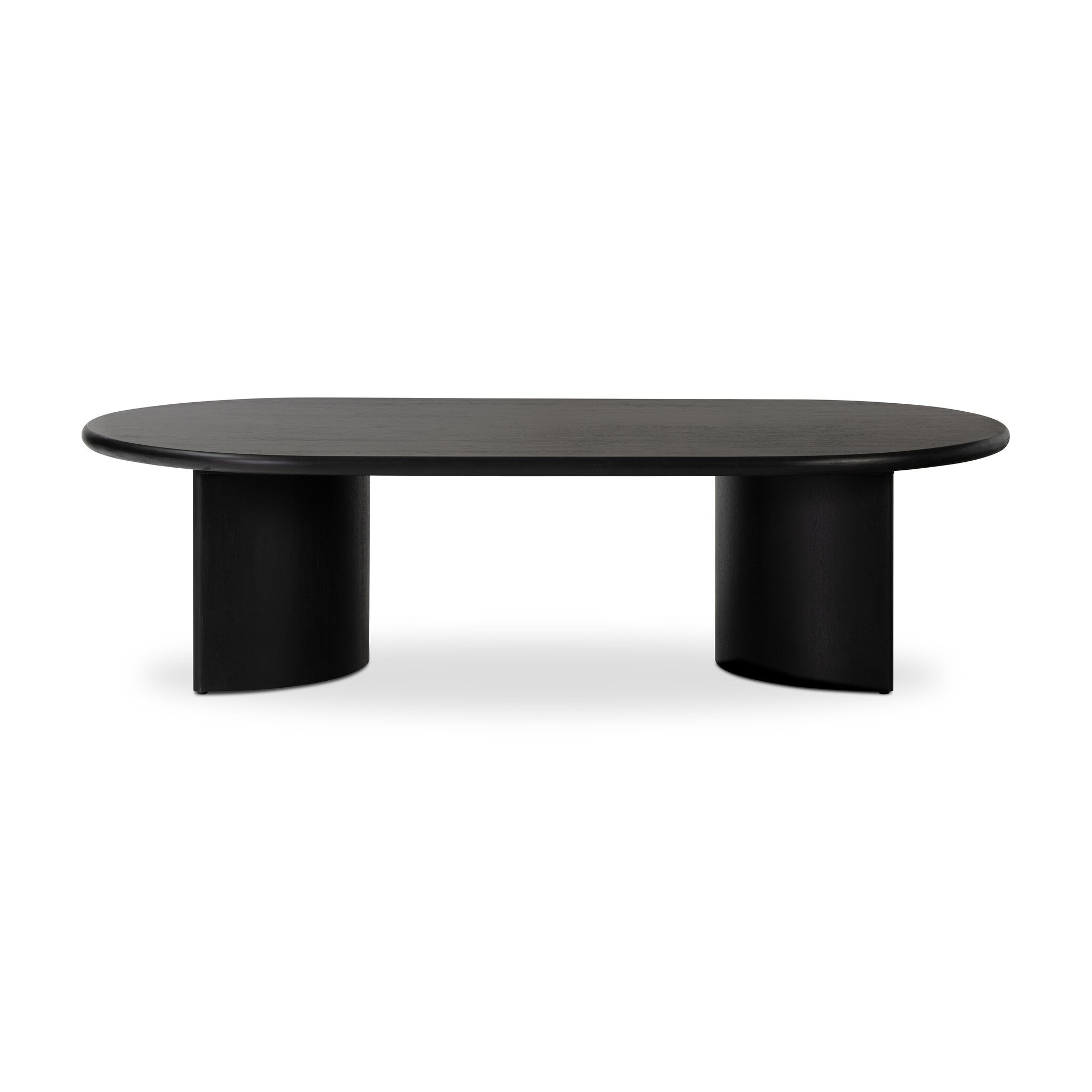 Four Hands Furniture Paden Large Coffee Table-Aged Black 236151-002