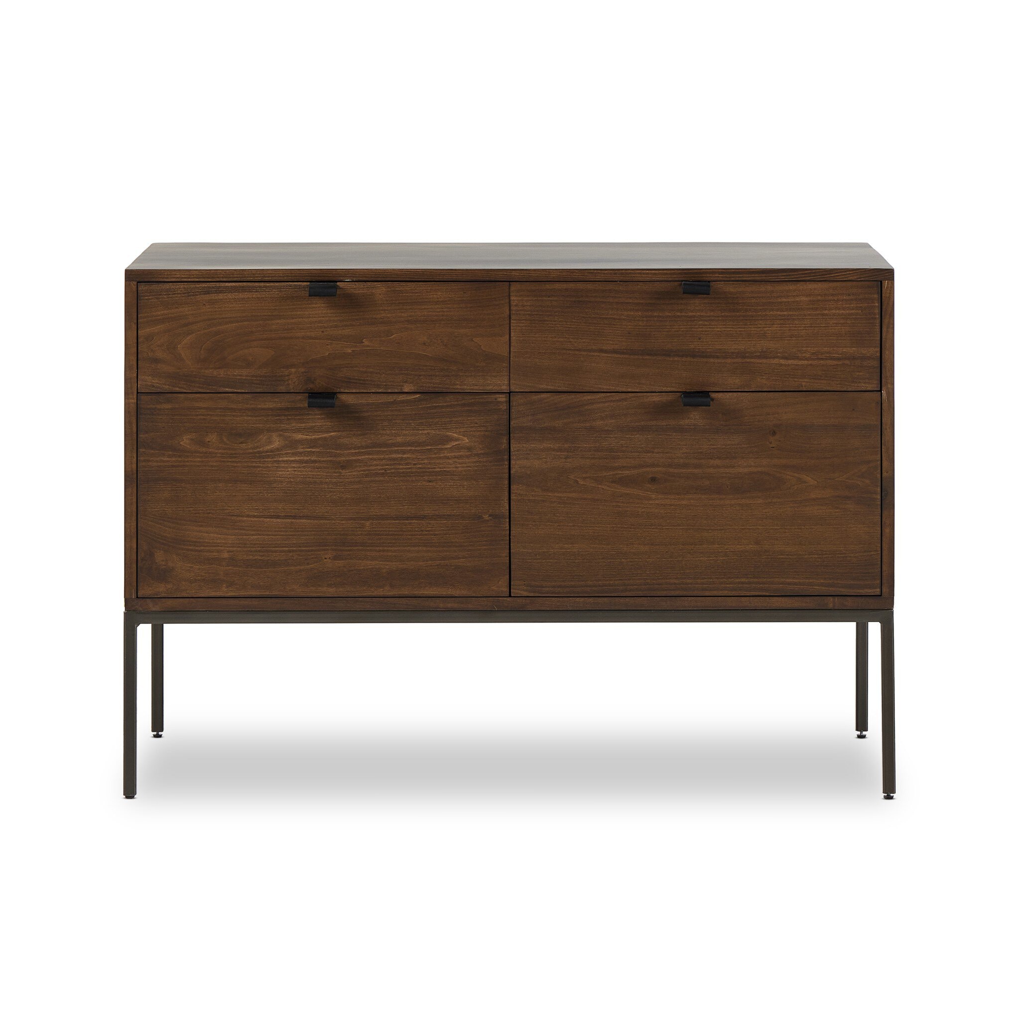 Four Hands Furniture Trey Modular Wide Filing Cabinet - Auburn Poplar 236182-002