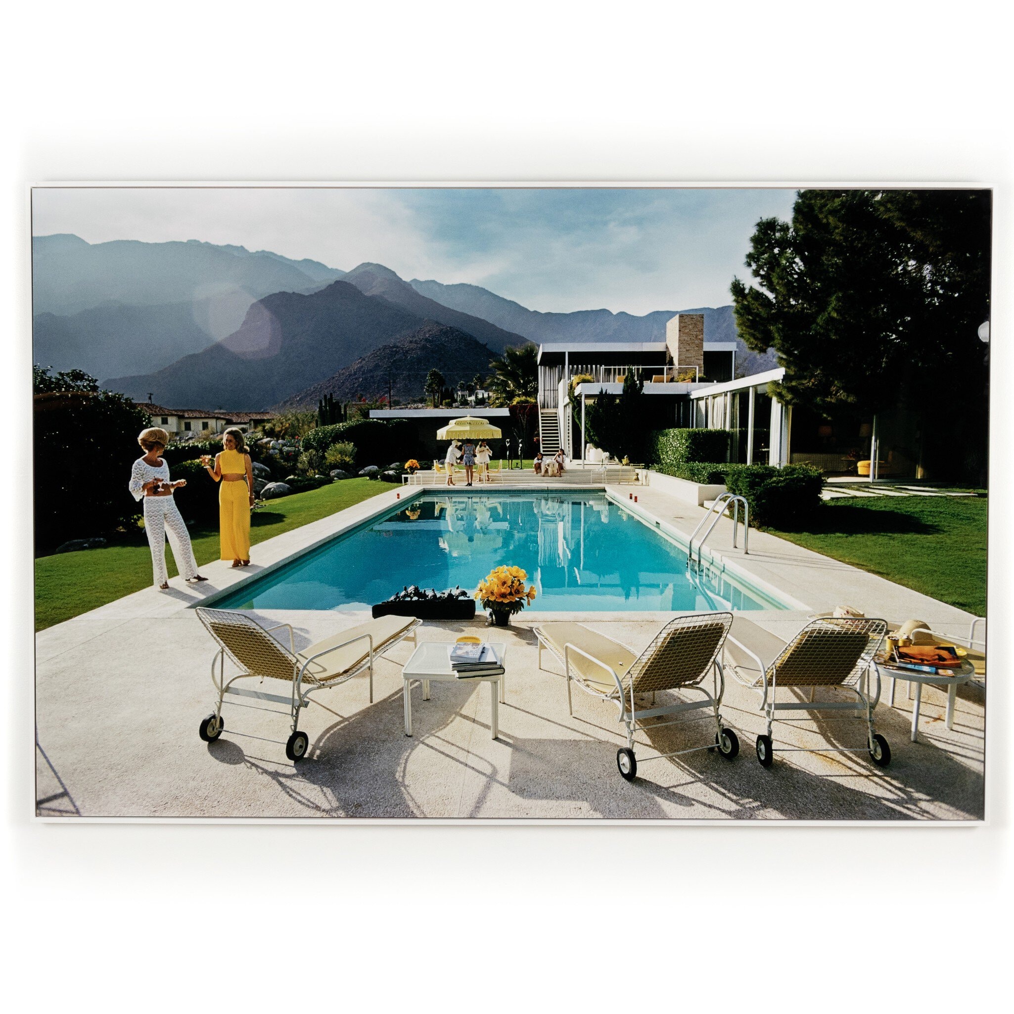 Four Hands Furniture Palm Springs Pool By Slim Aarons 236266-001